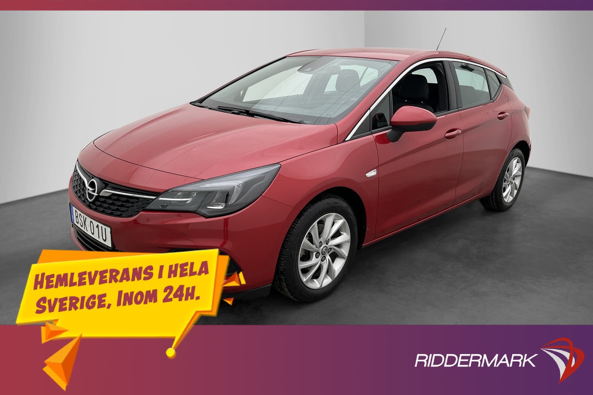Opel Astra 145hk Elegance Kamera Navi Halvskinn Rattvärme