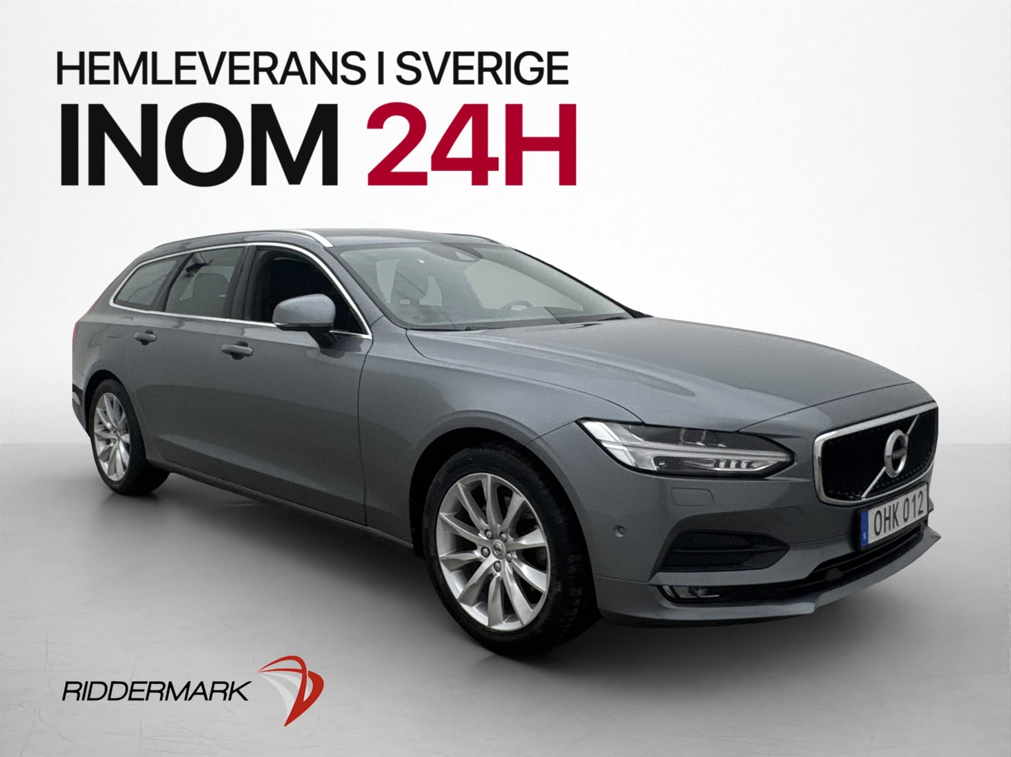 Volvo V90 T5 254hk Momentum Dragkrok Kamera BLIS Navi