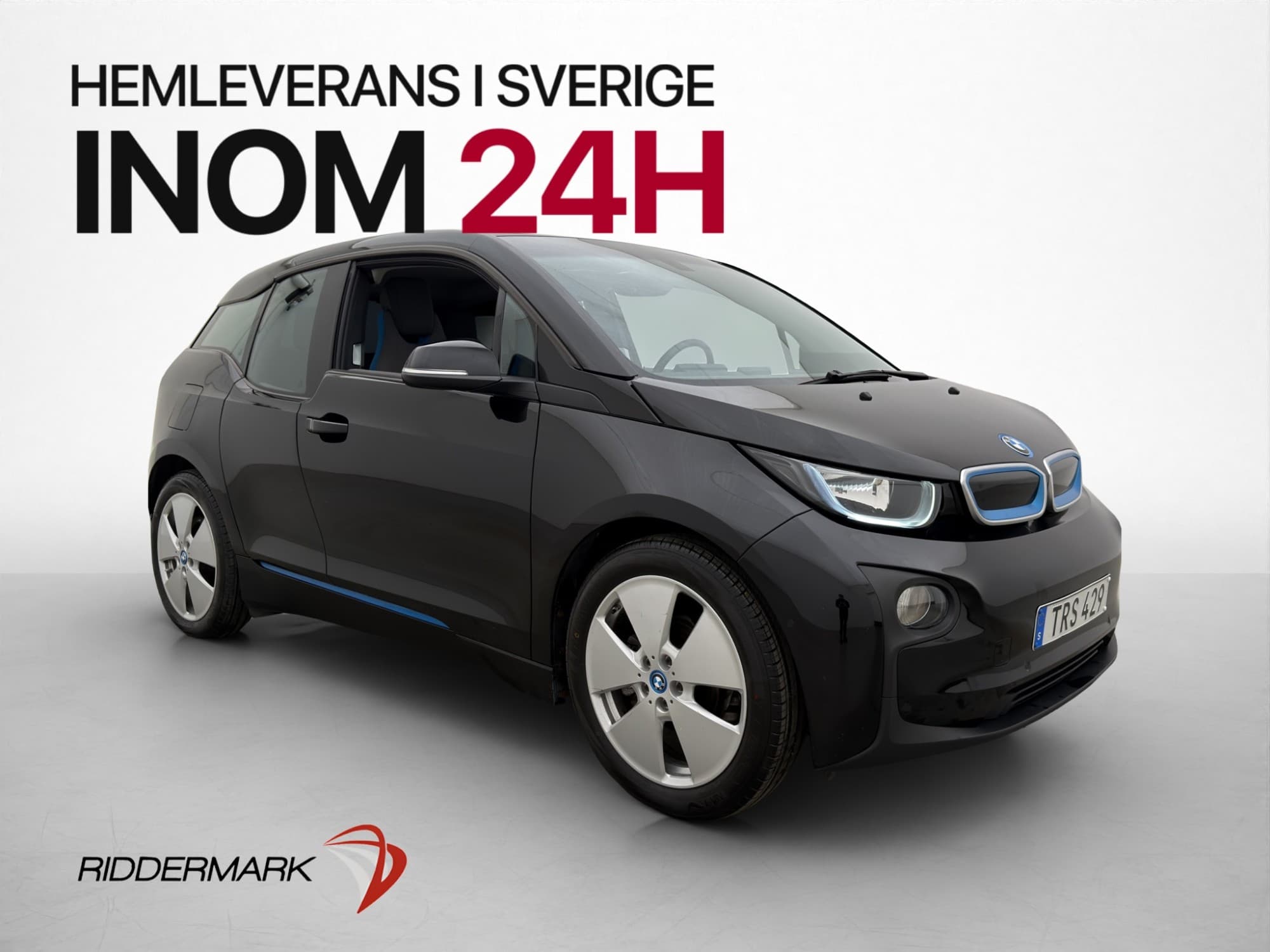 BMW i3 60 Ah Comfort Advanced Kamera Värmepump Glastaklucka