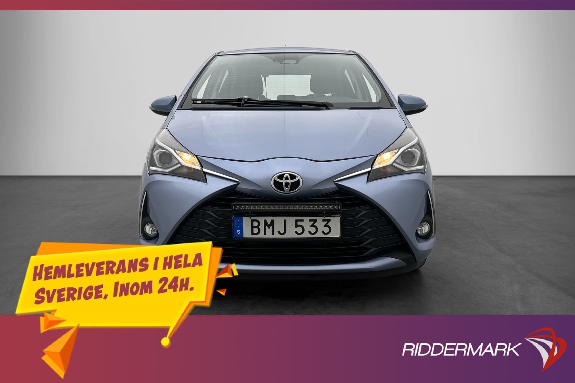 Toyota Yaris 5-dörrar 1.5 111hk Active Kamera BT Farthållare