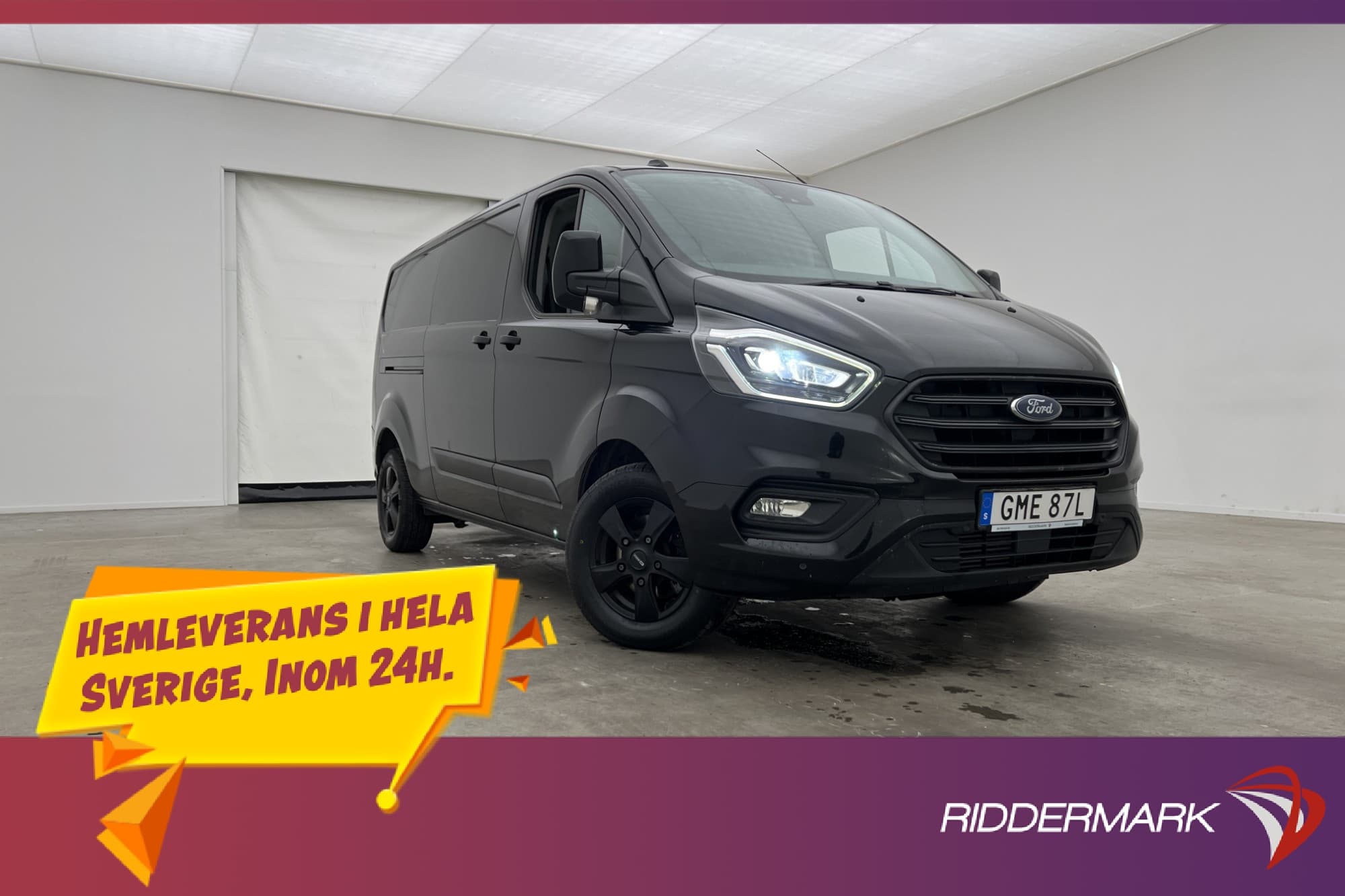 Ford Transit Custom L2 170hk Värmare Drag B-Kamera CARPLAY