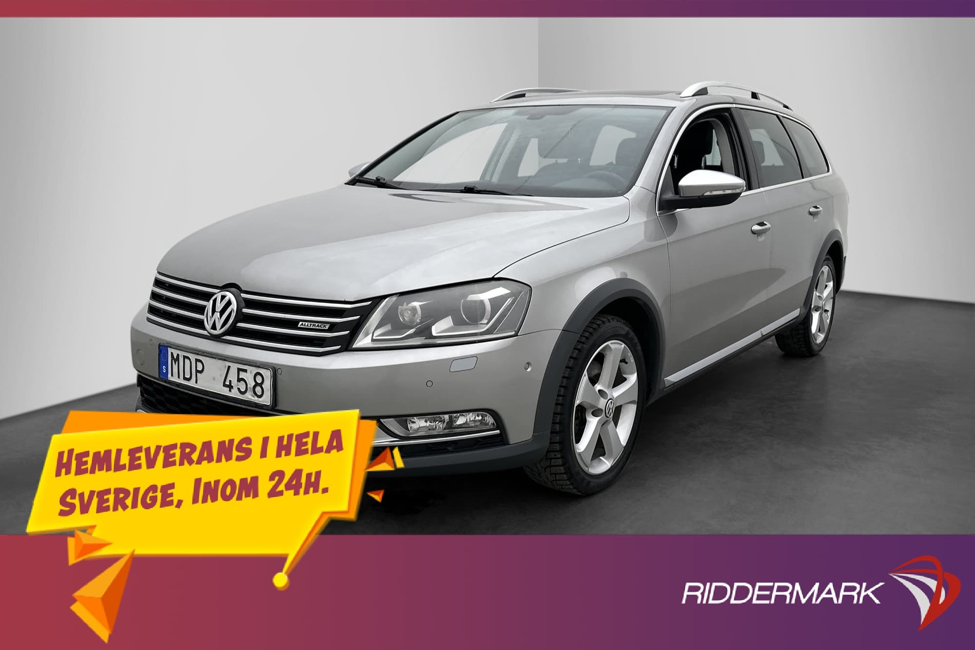 Volkswagen Passat Alltrack 2.0 TDI 4M Premium Värm Pano Drag
