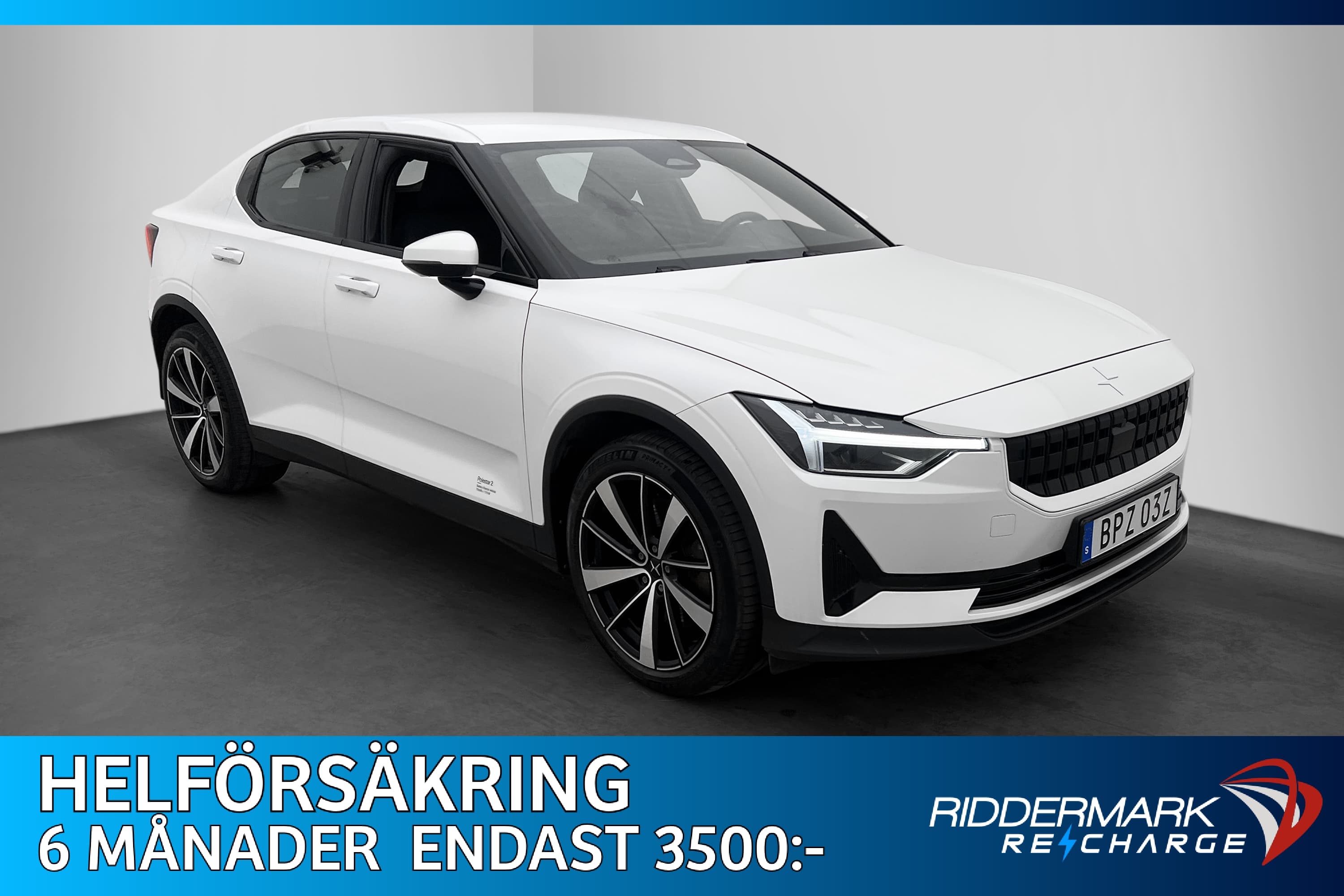 Polestar 2 Long Range Single Motor 231hk Kamera CarPlay