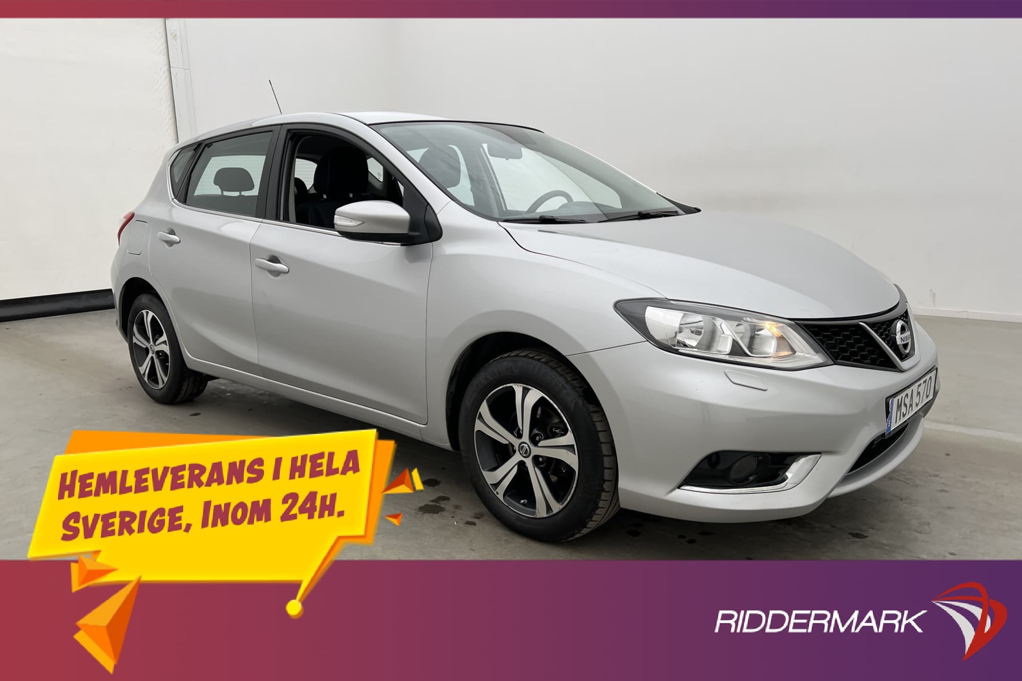 Nissan Pulsar 1.2 DIG-T 115hk 1 Brukare Bluetooth 0.5l/mil