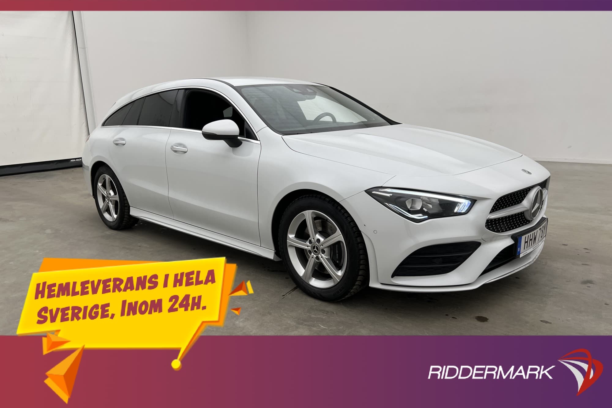 Mercedes-Benz CLA 200 SB AMG Kamera Wide Burmester Dragkrok