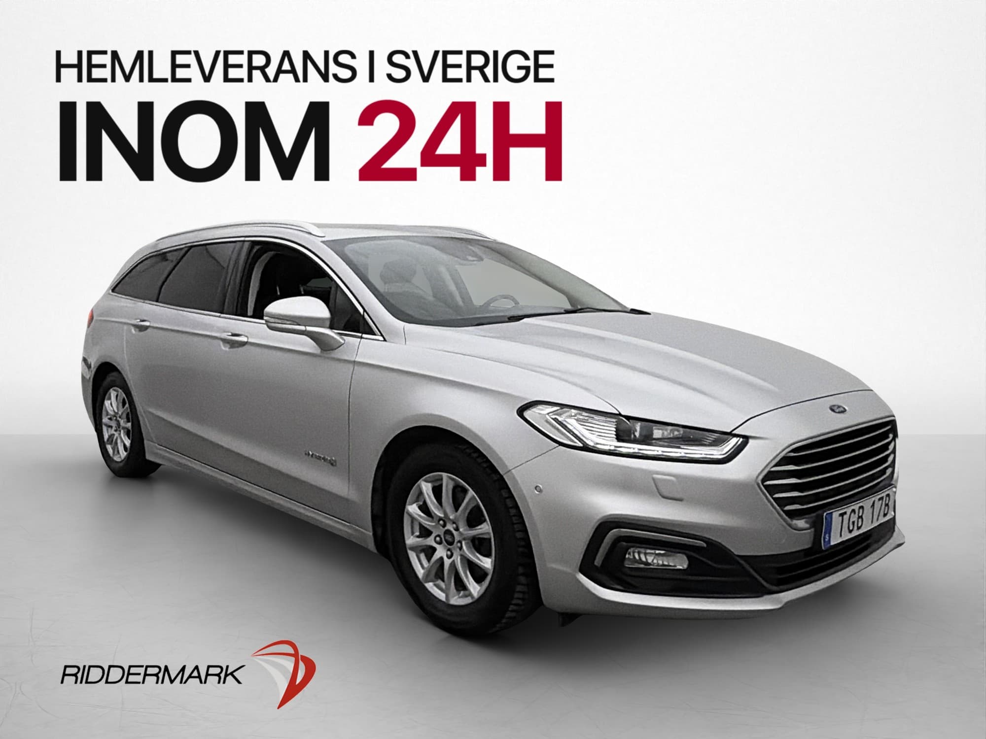 Ford Mondeo Hybrid E-CVT 187hk Titanium Kamera Navi 0,5l/mil