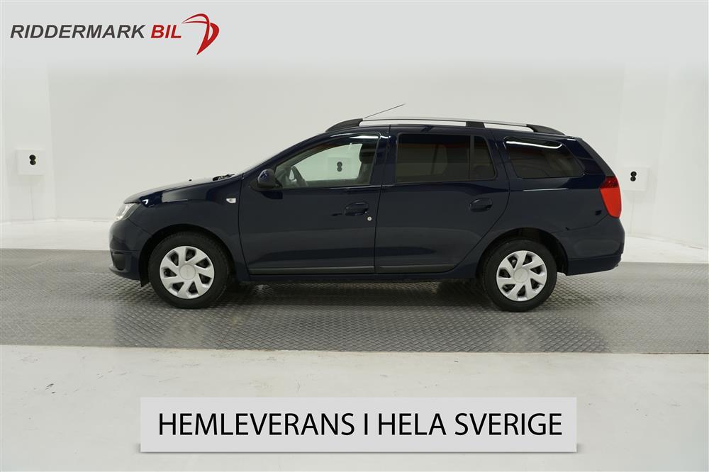 Dacia Logan MCV 90hk Ny-Bes En Brukare Låg Skatt 0,45L/mil exteriör