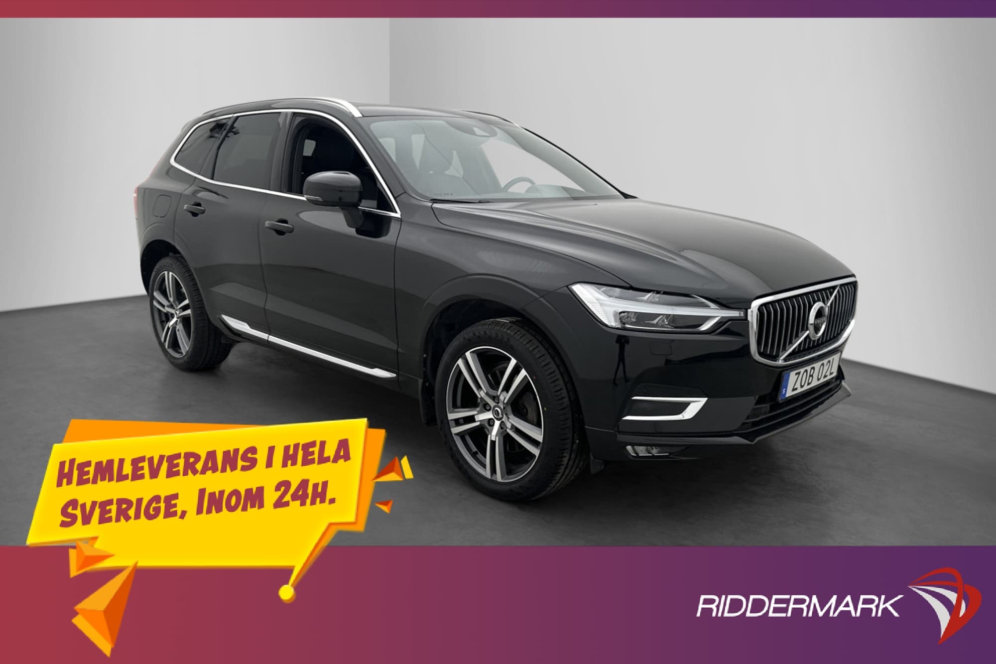 Volvo XC60 B4 AWD Inscription Pano Värmare H/K Skinn 360°