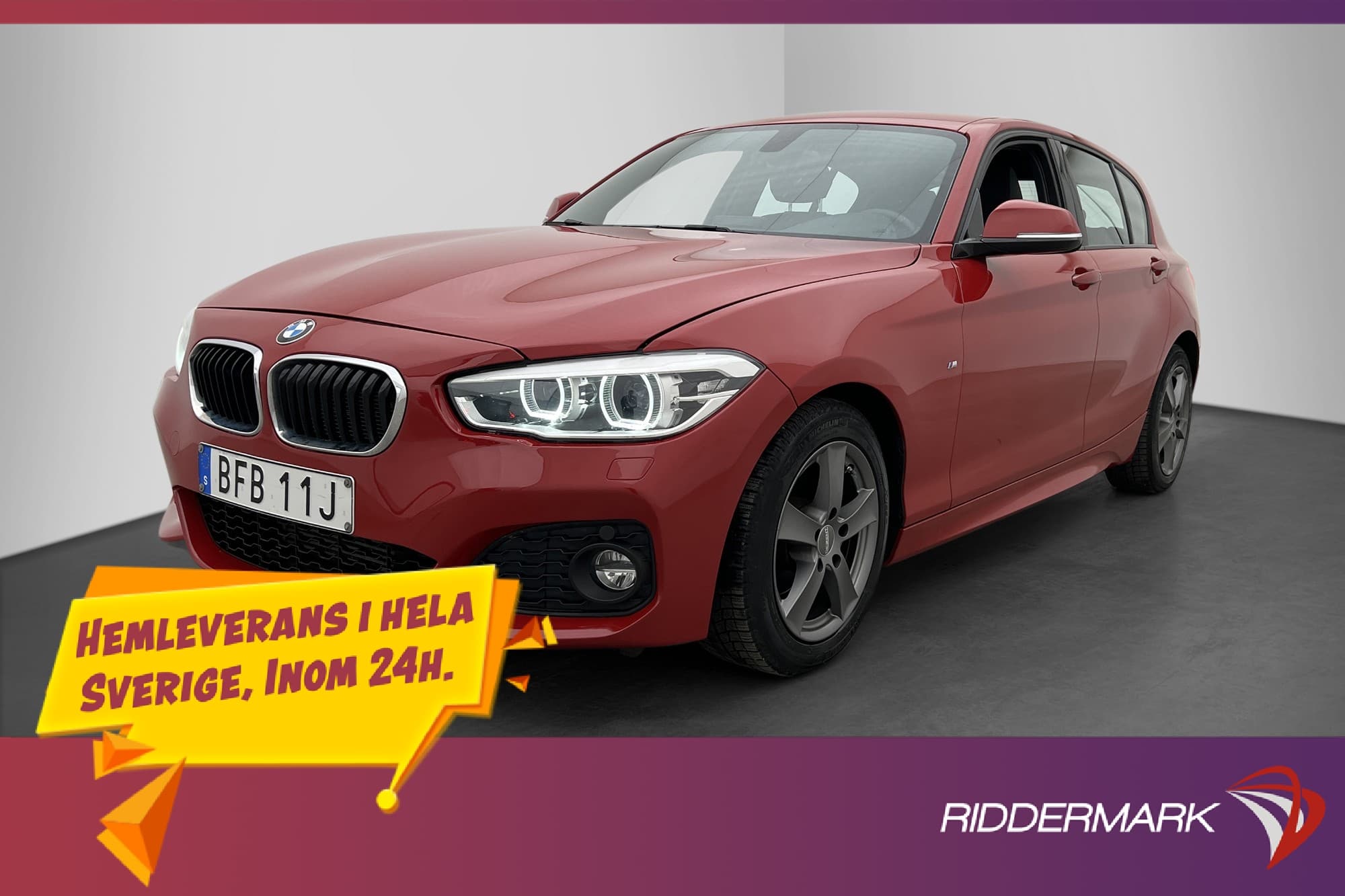 BMW 118i M Sport Skinn P-Sensorer Bluetooth Två-Brukare