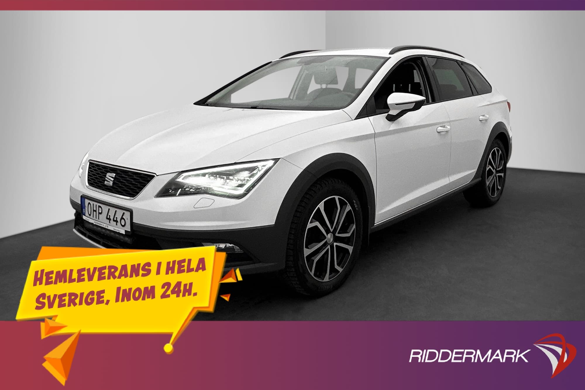 SEAT Leon TDI 4Drive X-Perience M&K-Värm Kamera Drag CarPlay