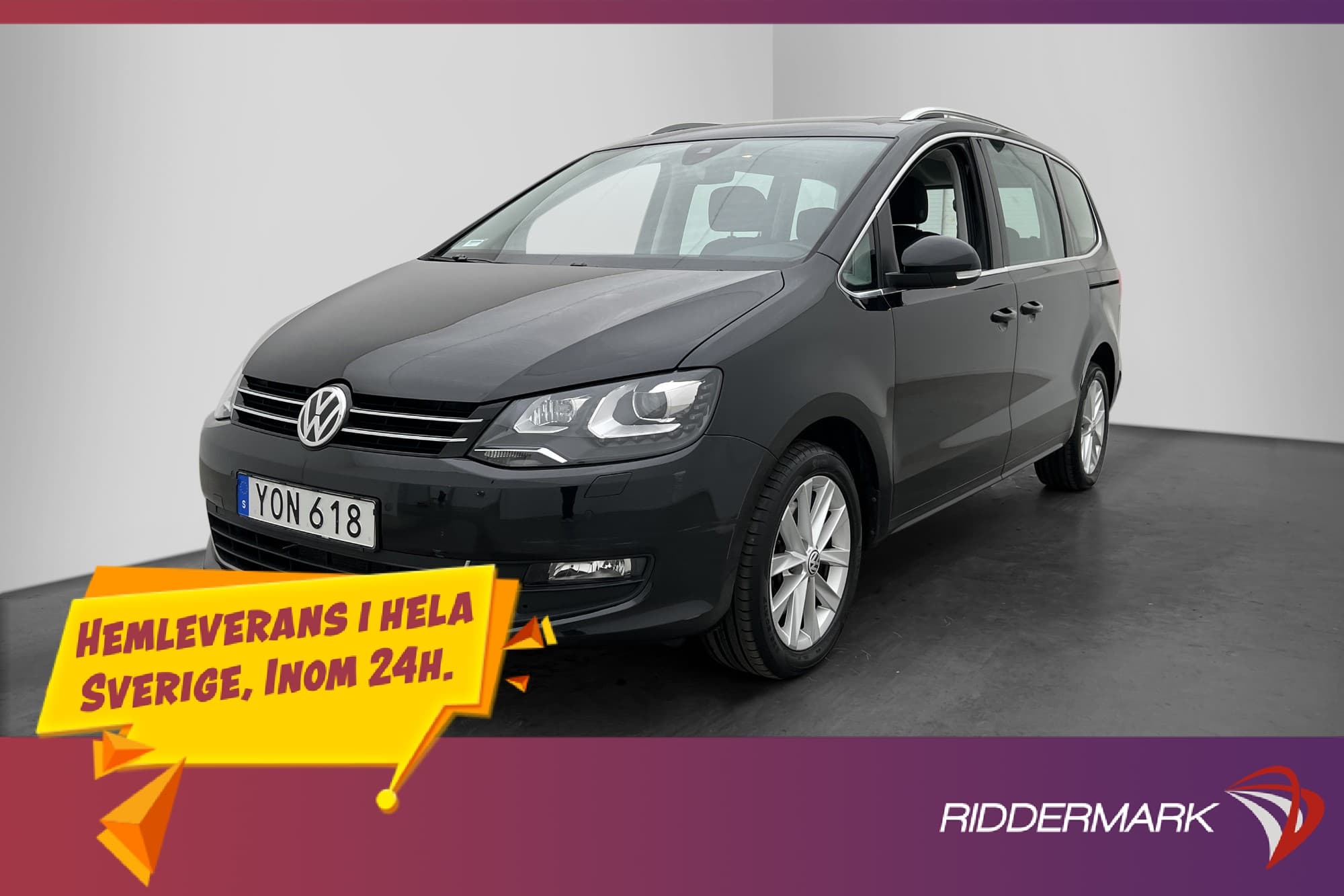 Volkswagen Sharan 7-seater 2.0 TDI 7-Sits Värmare Pano Drag