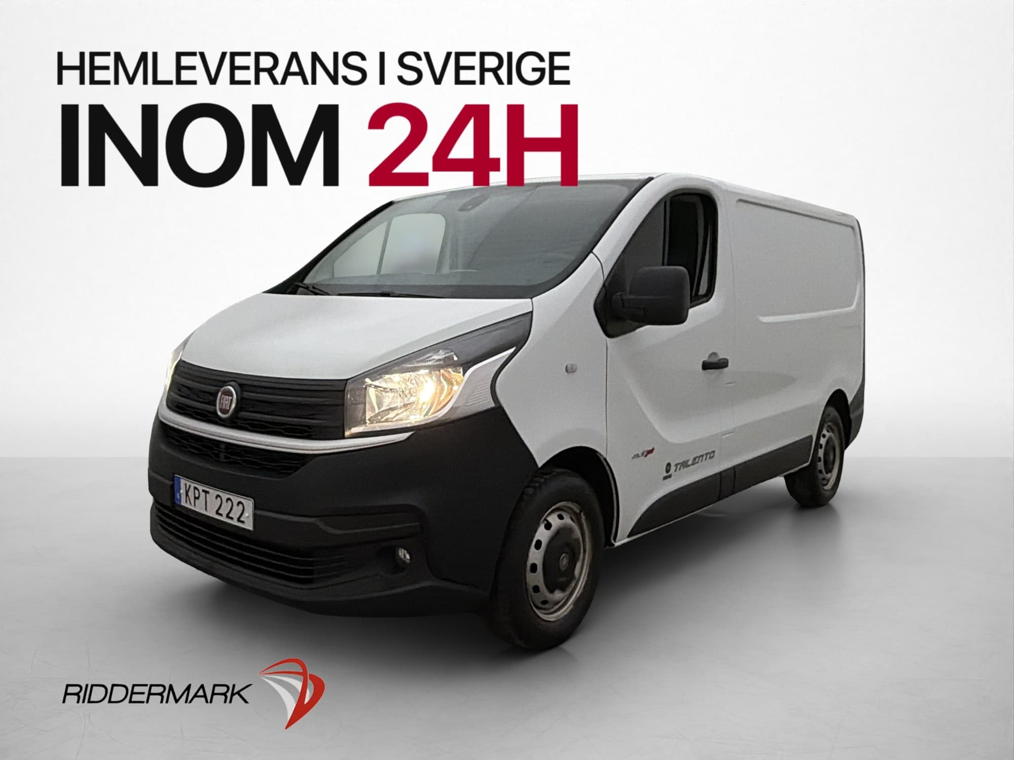 Fiat Talento 1.6 Ecojet 3-Sits Bluetooth 0.65 L/Mil 1-ÄGARE