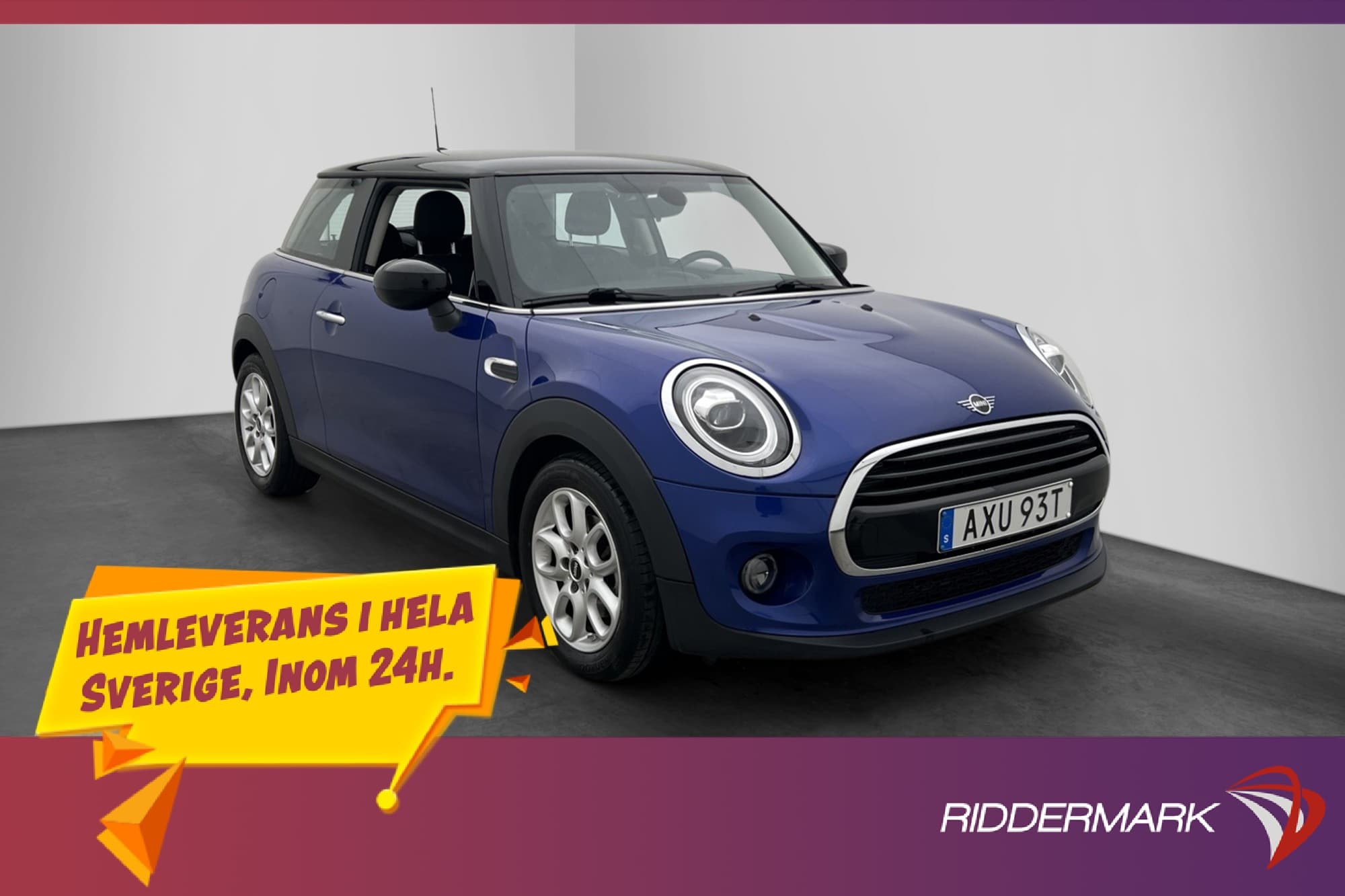 MINI Cooper 3-dörrars Pepper II Excitement Sensorer Keyless