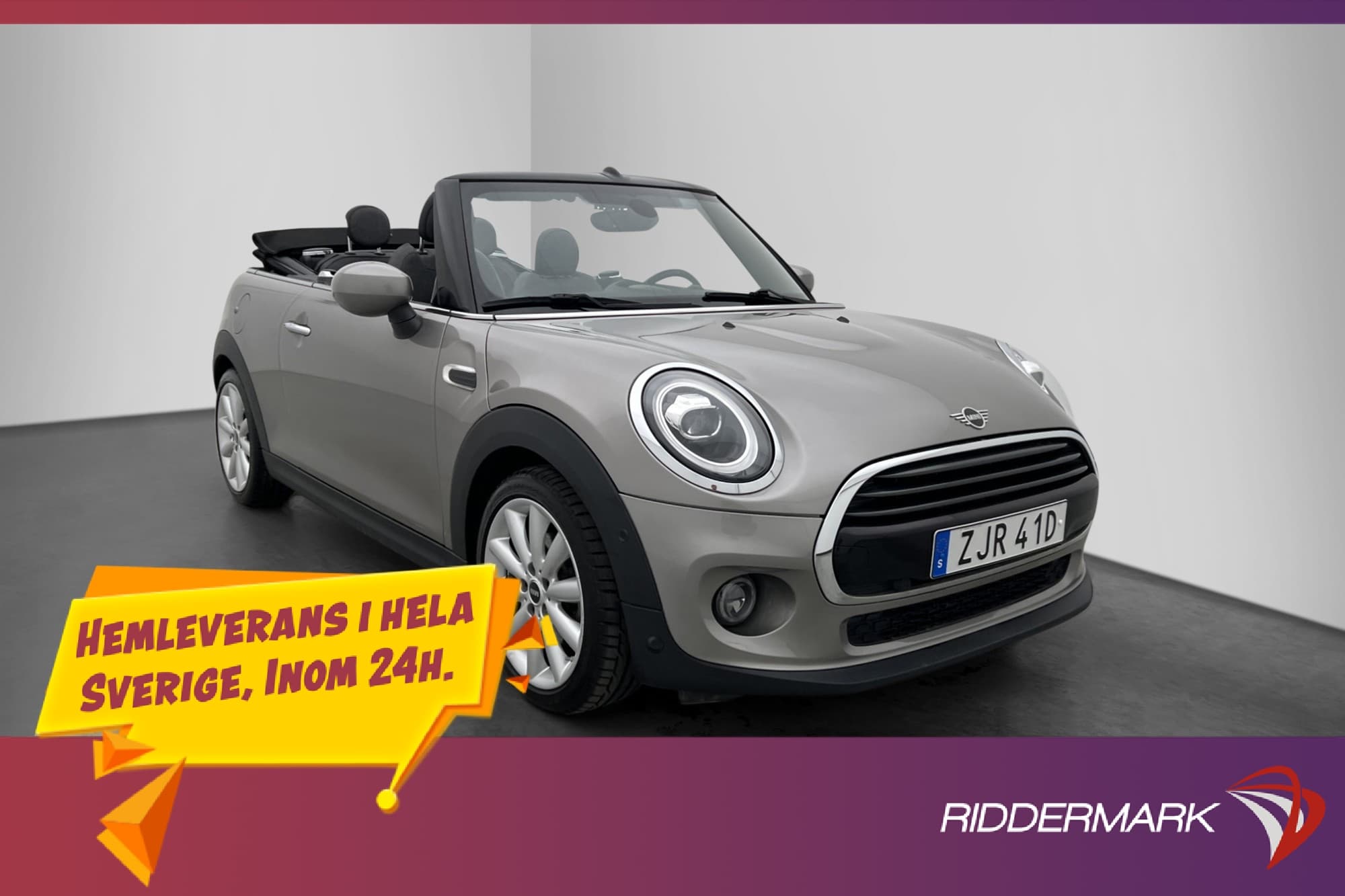 MINI Cooper Cab Chili II Sensorer Halvskinn Farthållare