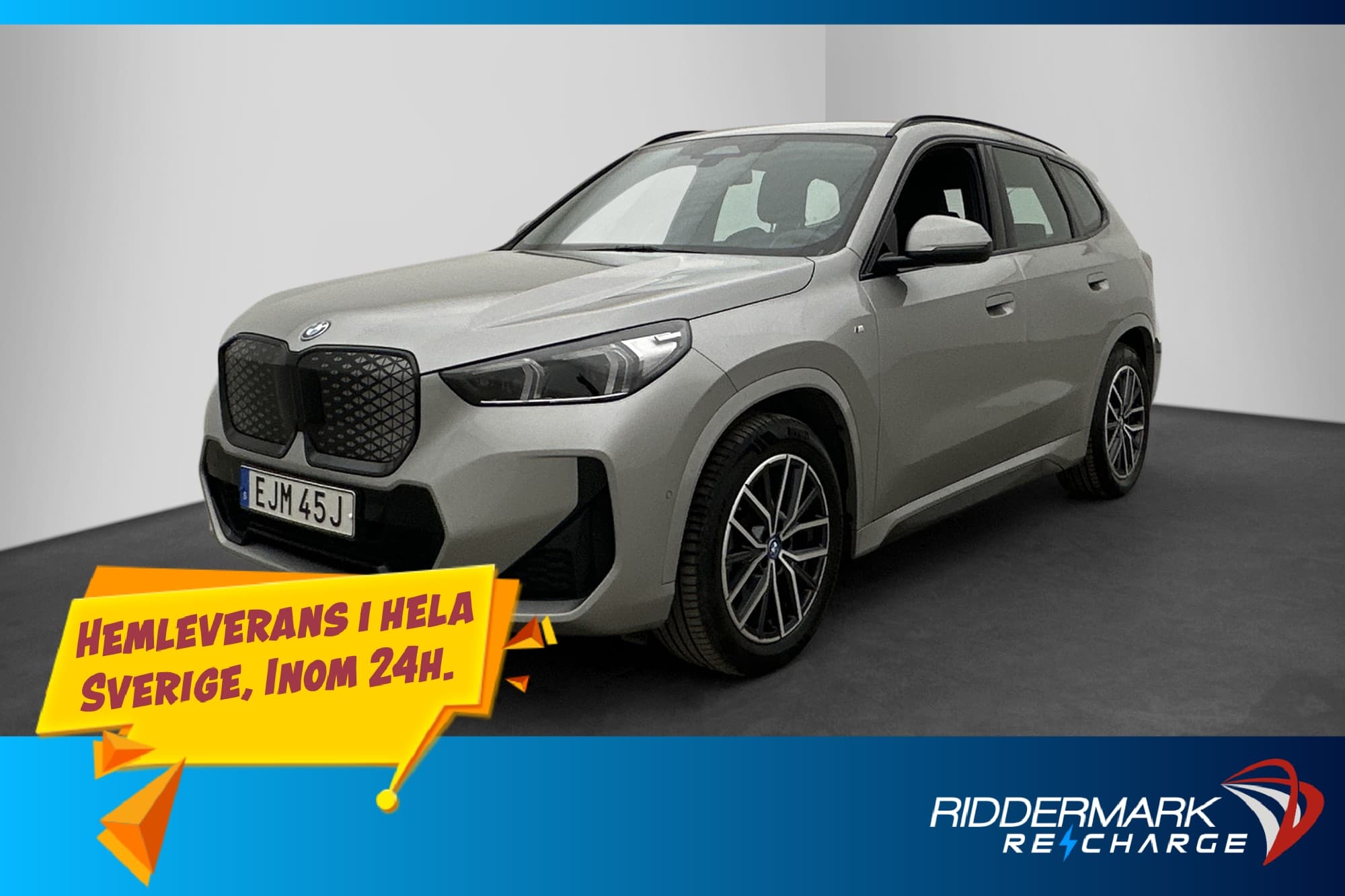 BMW iX1 xDrive30 M-Sport Skinnklädsel Dragkrok Kamera MOMS