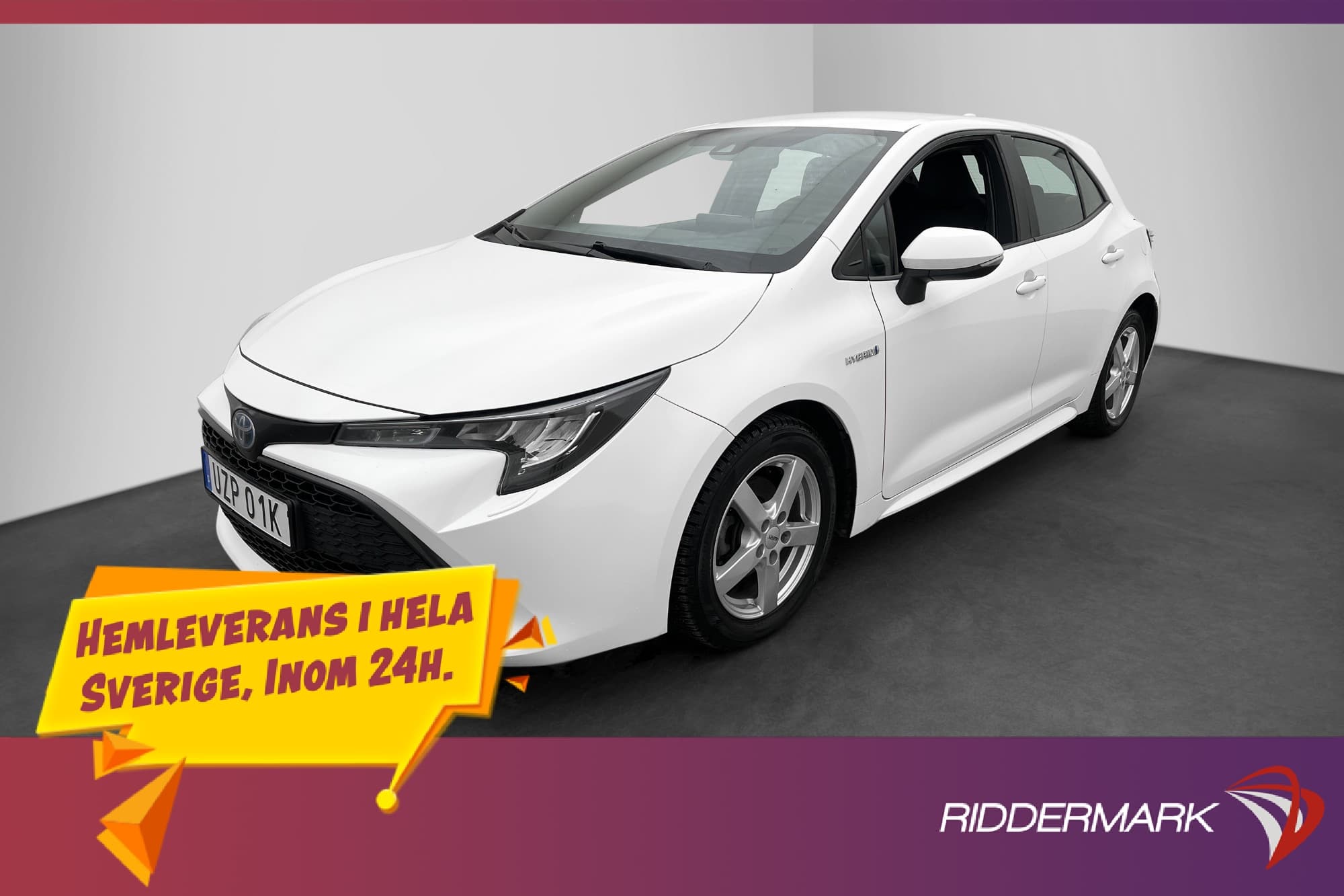 Toyota Corolla Hybrid e-CVT 122hk Active Kamera Värmare