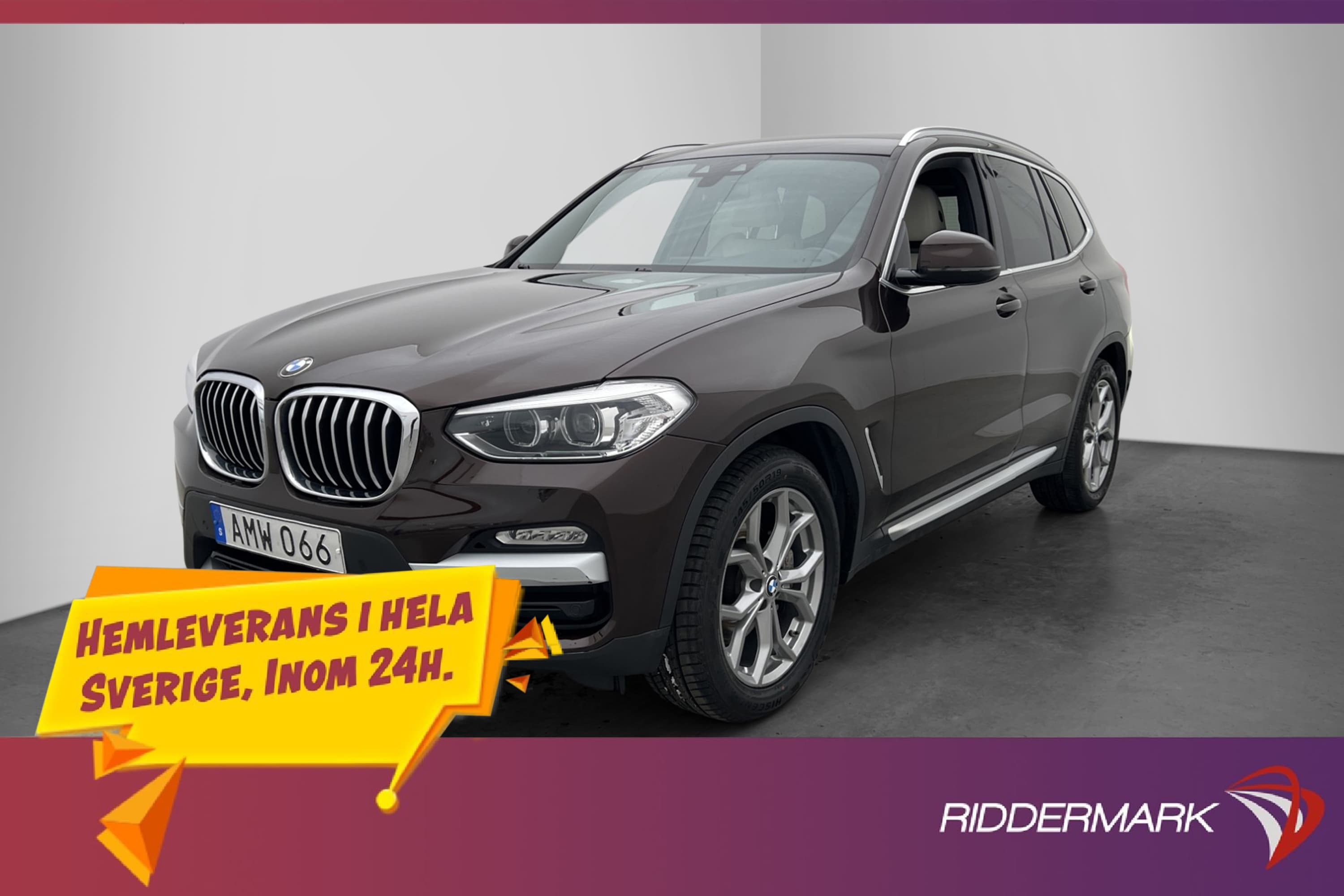 BMW X3 xDrive30 i XLine Läder P-Värmare Navi HiFi Drag 252hk