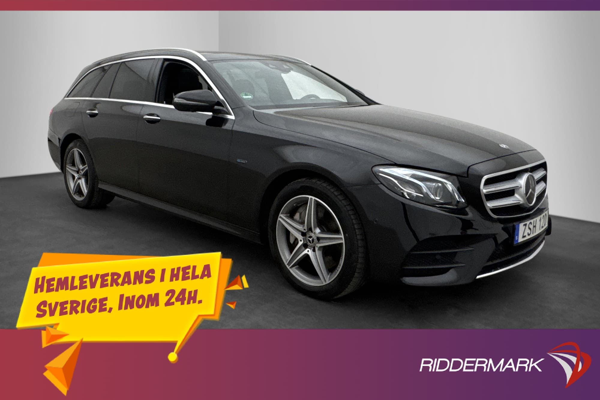 Mercedes-Benz E 300 de T AMG P-Värm Pano Burmester Wide 360°