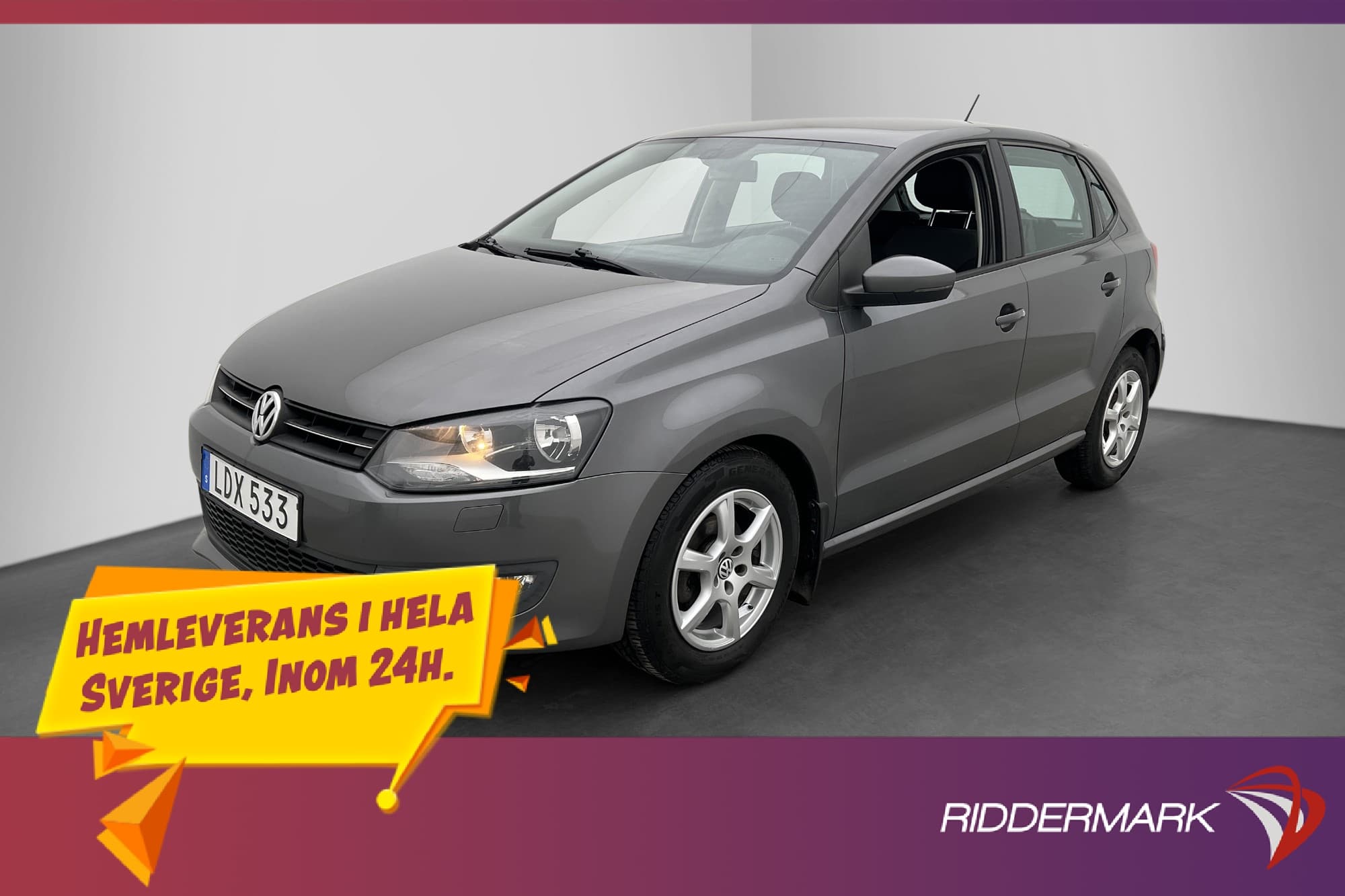 Volkswagen Polo 1.4 MPI 86hk Masters 0,47l/mil Låg-Årsskatt