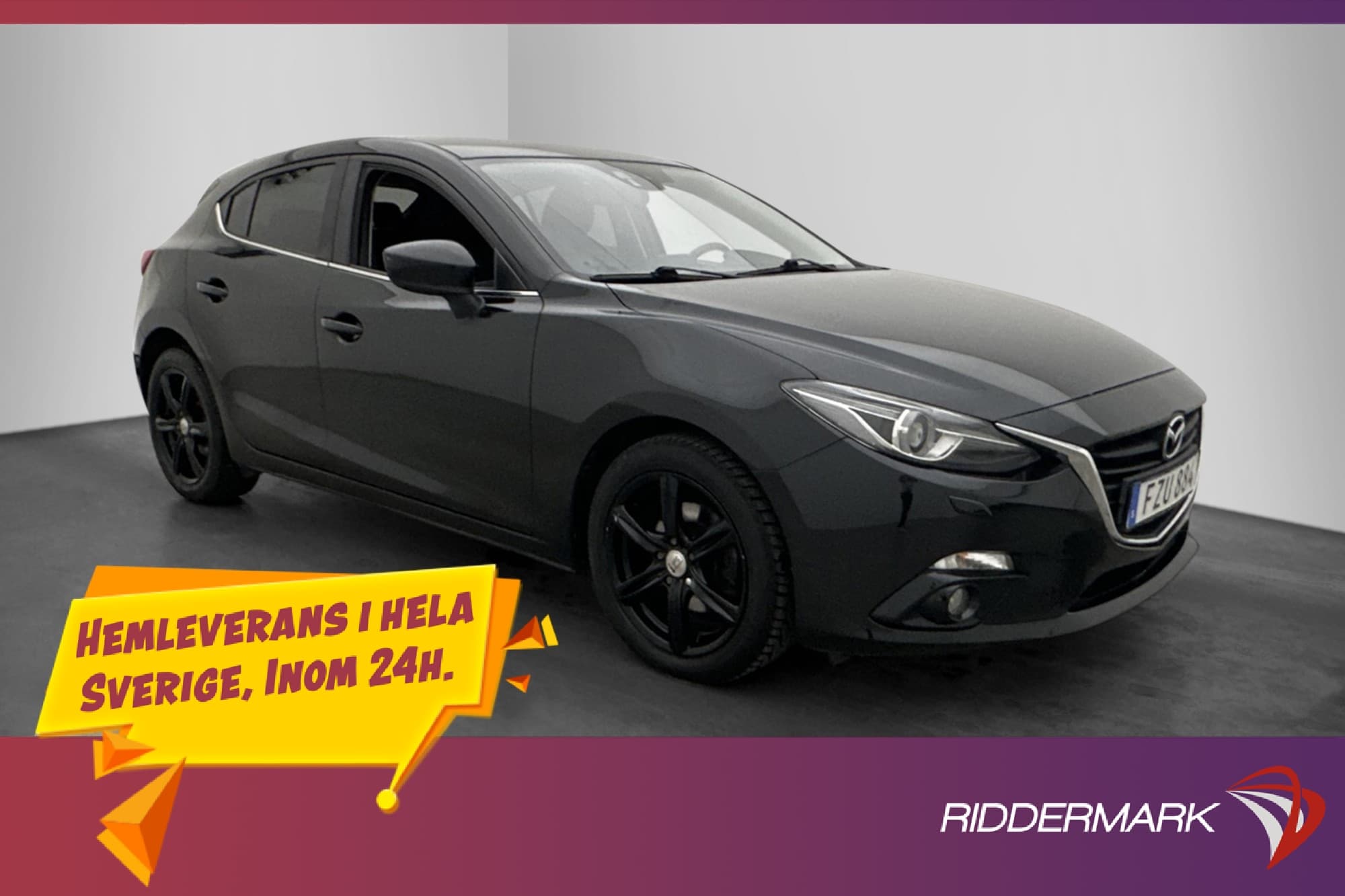 Mazda 3 Sport 2.2 SKYACTIV-D 150hk Sensorer Navi Bluetooth