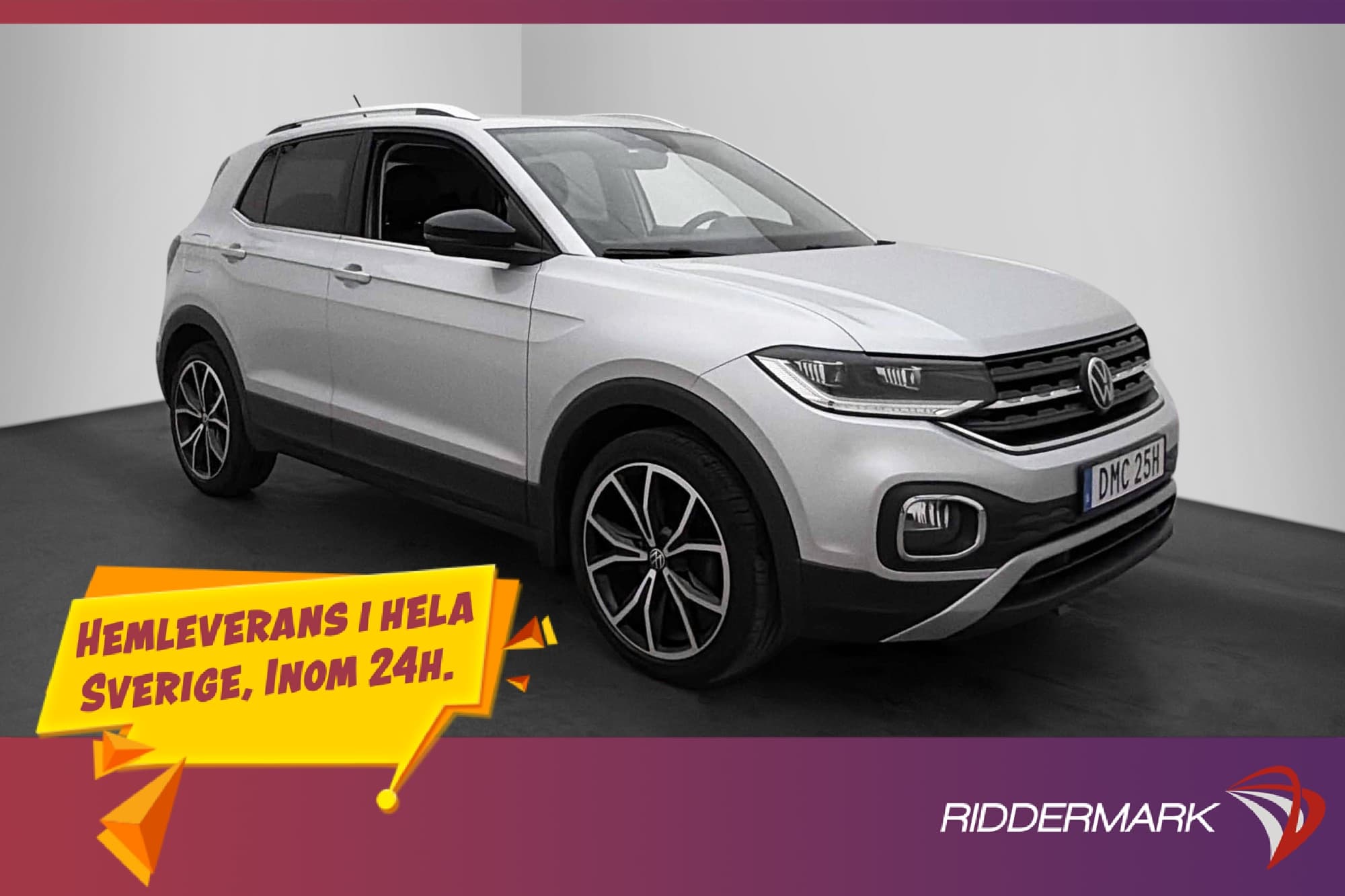 Volkswagen T-Cross 1.0 TSI 110hk GT CarPlay Sensorer