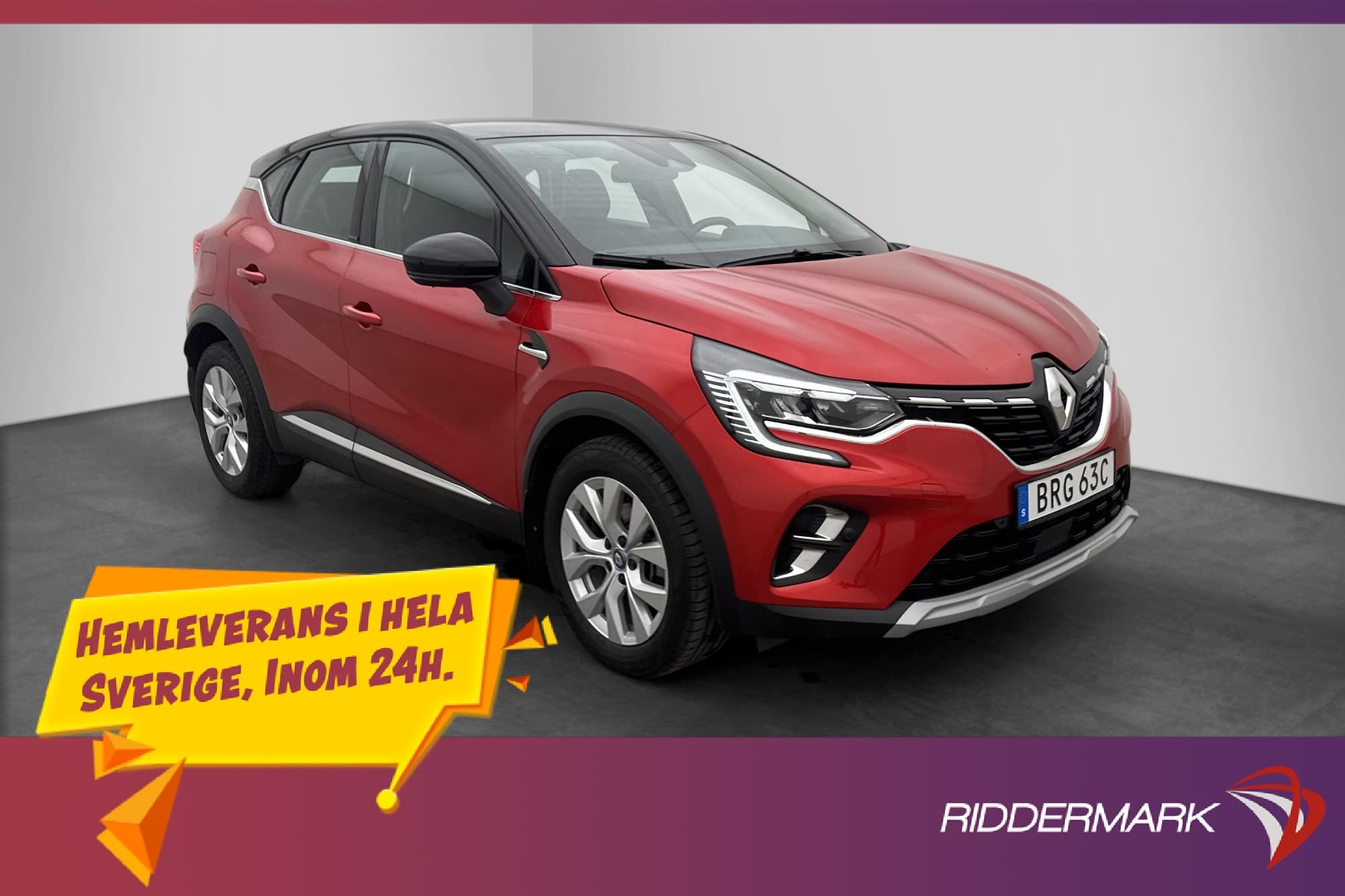 Renault Captur E-TECH Plug In Backkamera Navi Sensorer