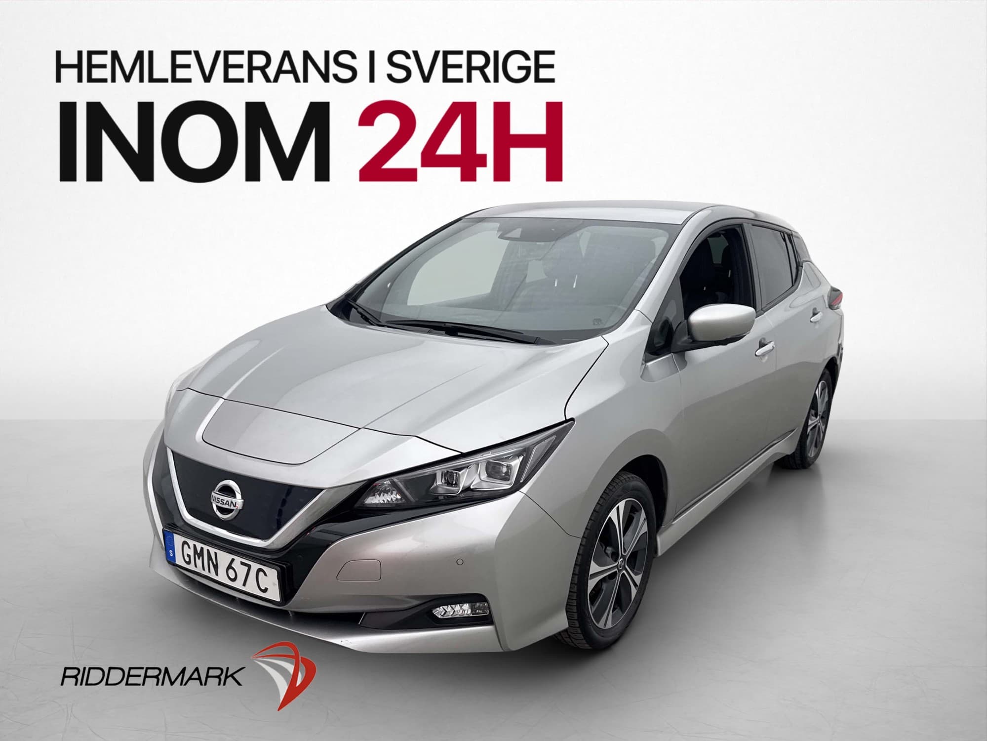 Nissan Leaf e+ 62 kWh 217hk Tekna BOSE Skinn 360° Navi