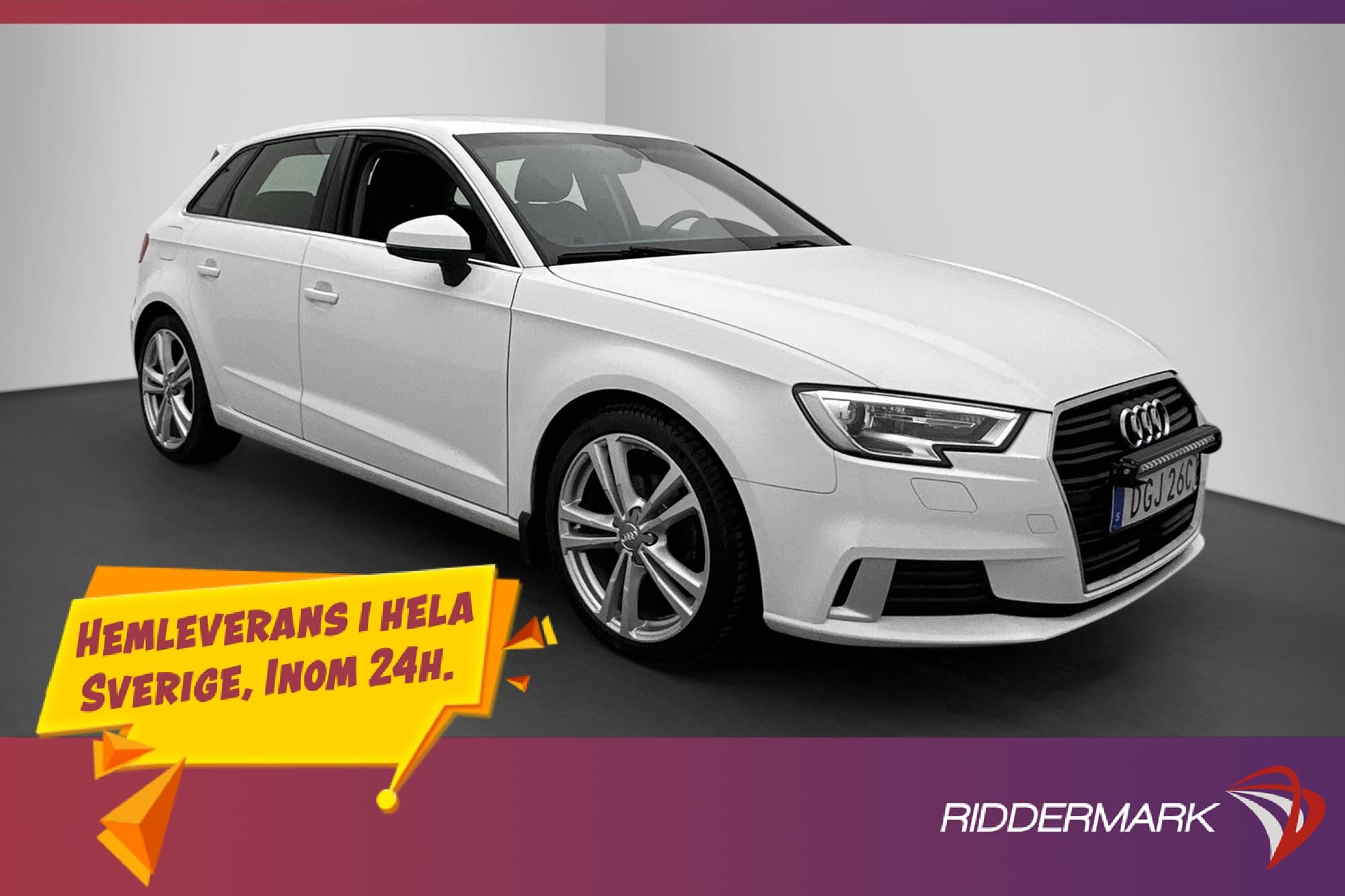 Audi A3 35 TFSI 150hk Adaptiv 492kr Årsskatt 0,52L/mil