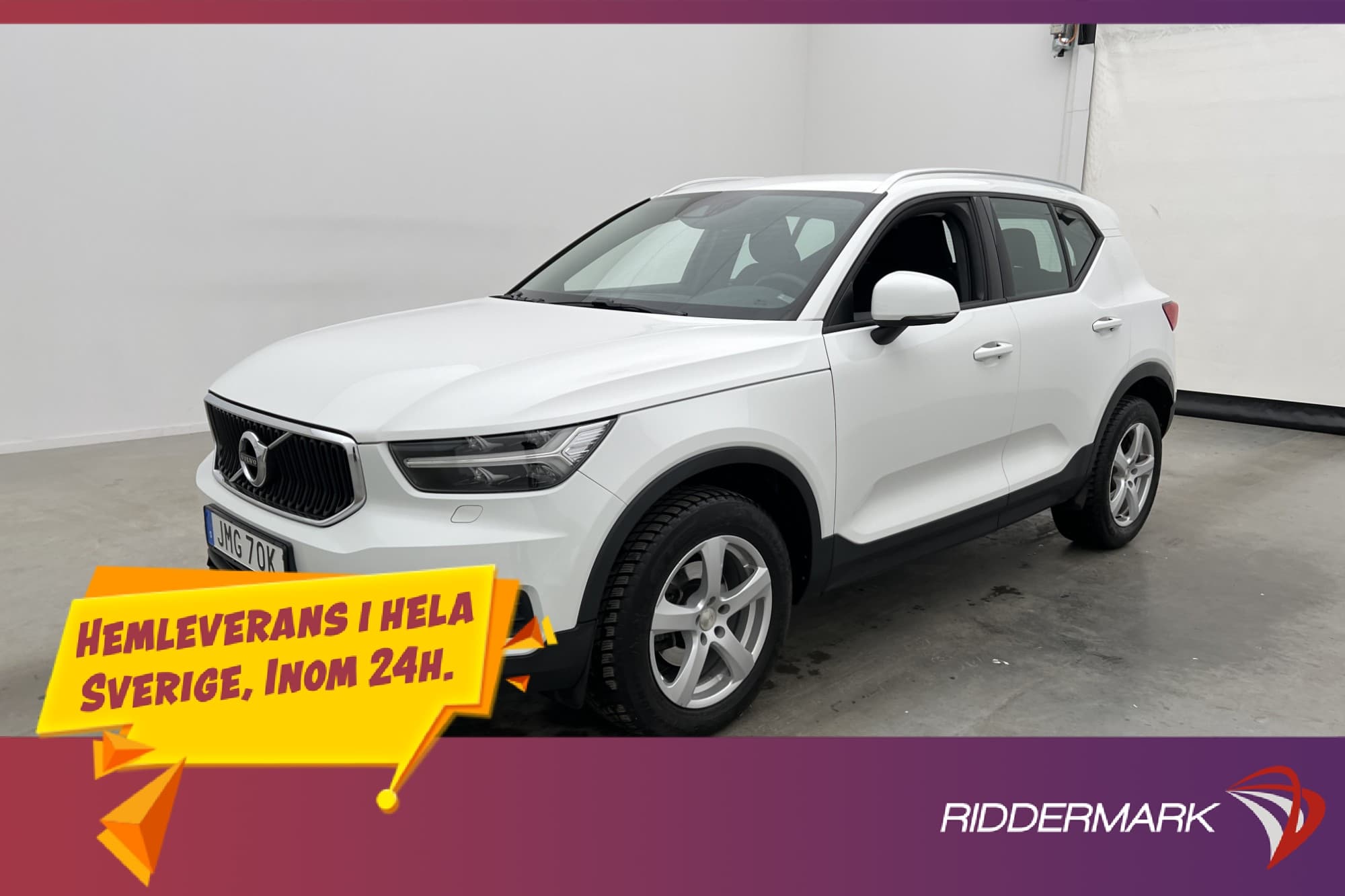 Volvo XC40 T3 Kinetic VOC Värmare Rattvärme Navi Drag
