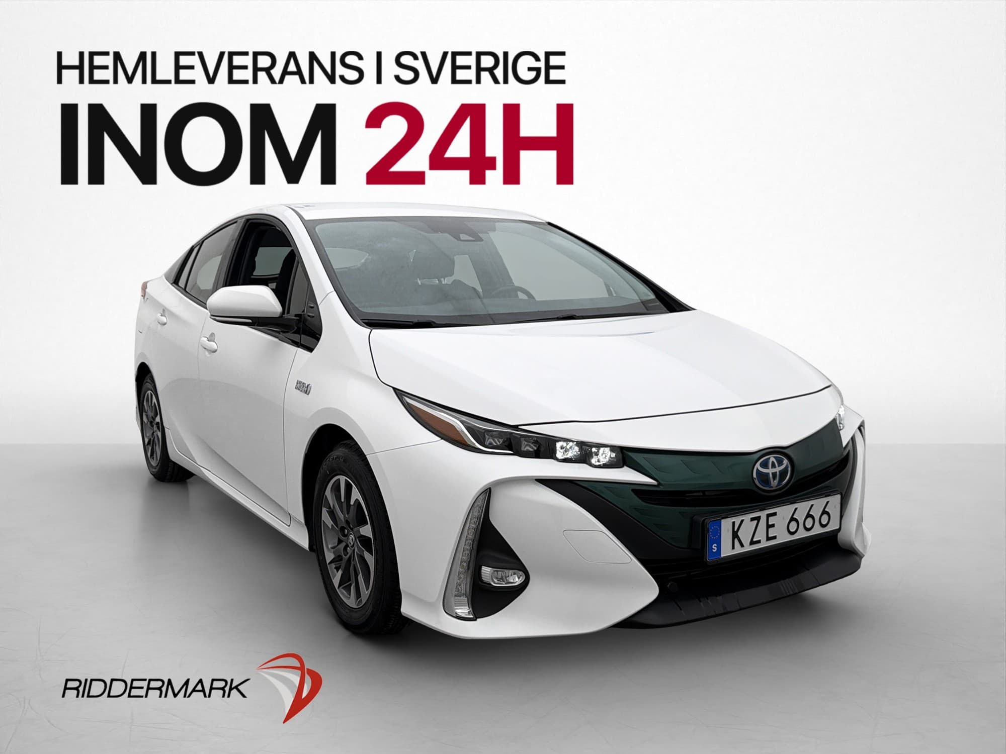 Toyota Prius Plug-in hybrid Kamera HuD Navi BLIS M-Värmare