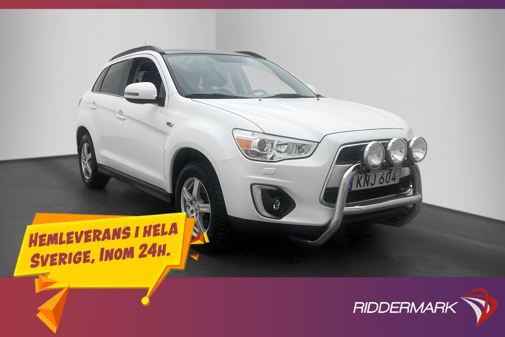 Mitsubishi ASX 2.2 Di-D 150hk 4WD Business Värm Kamera Drag