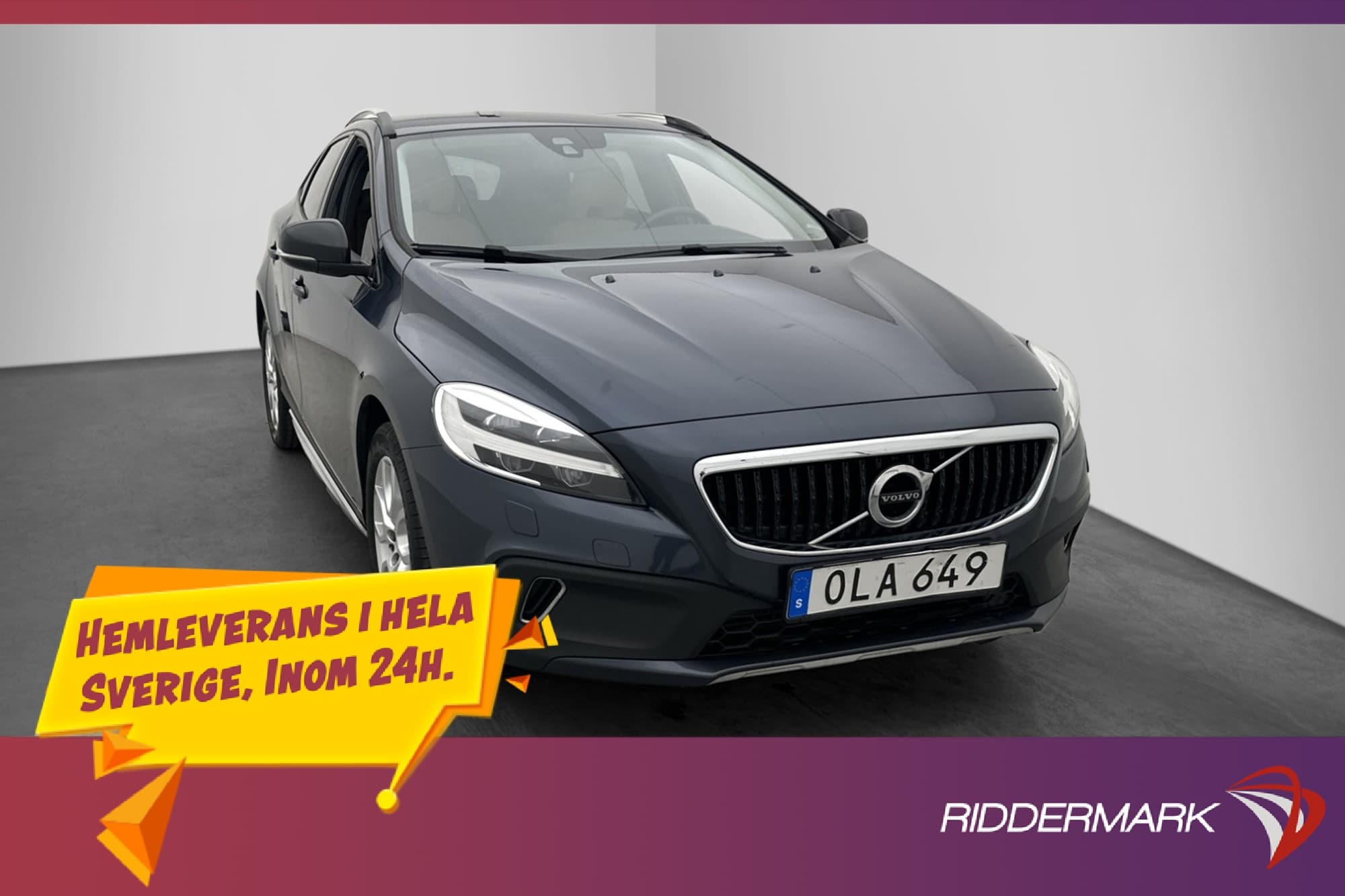 Volvo V40 Cross Country D3 Summum VOC Värmare Kamera Skinn