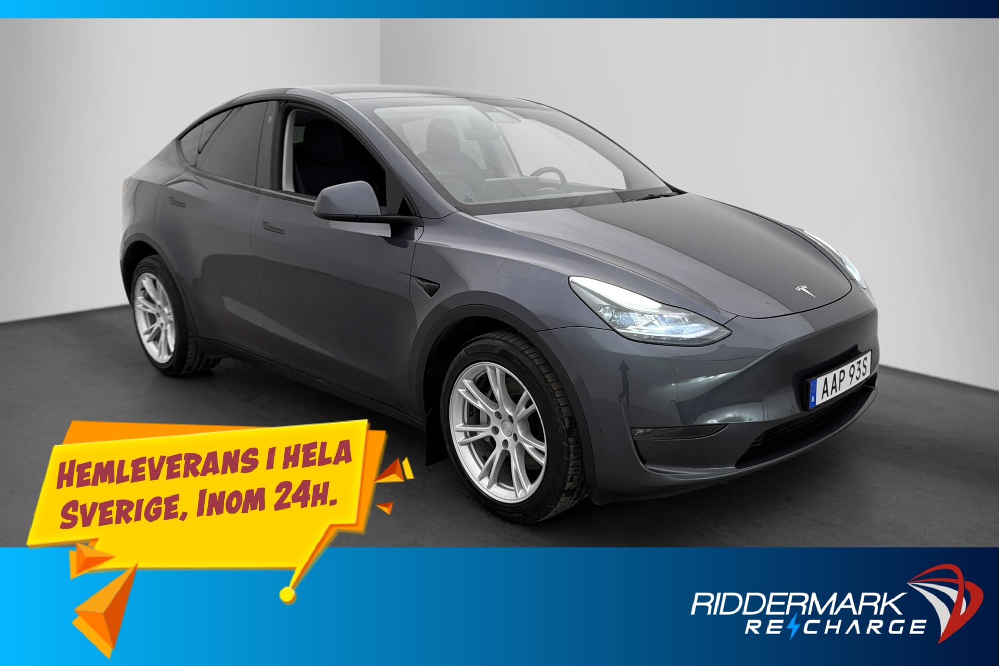 Tesla Model Y Long Range AWD MOMS AP Pano Kamera Sv Såld