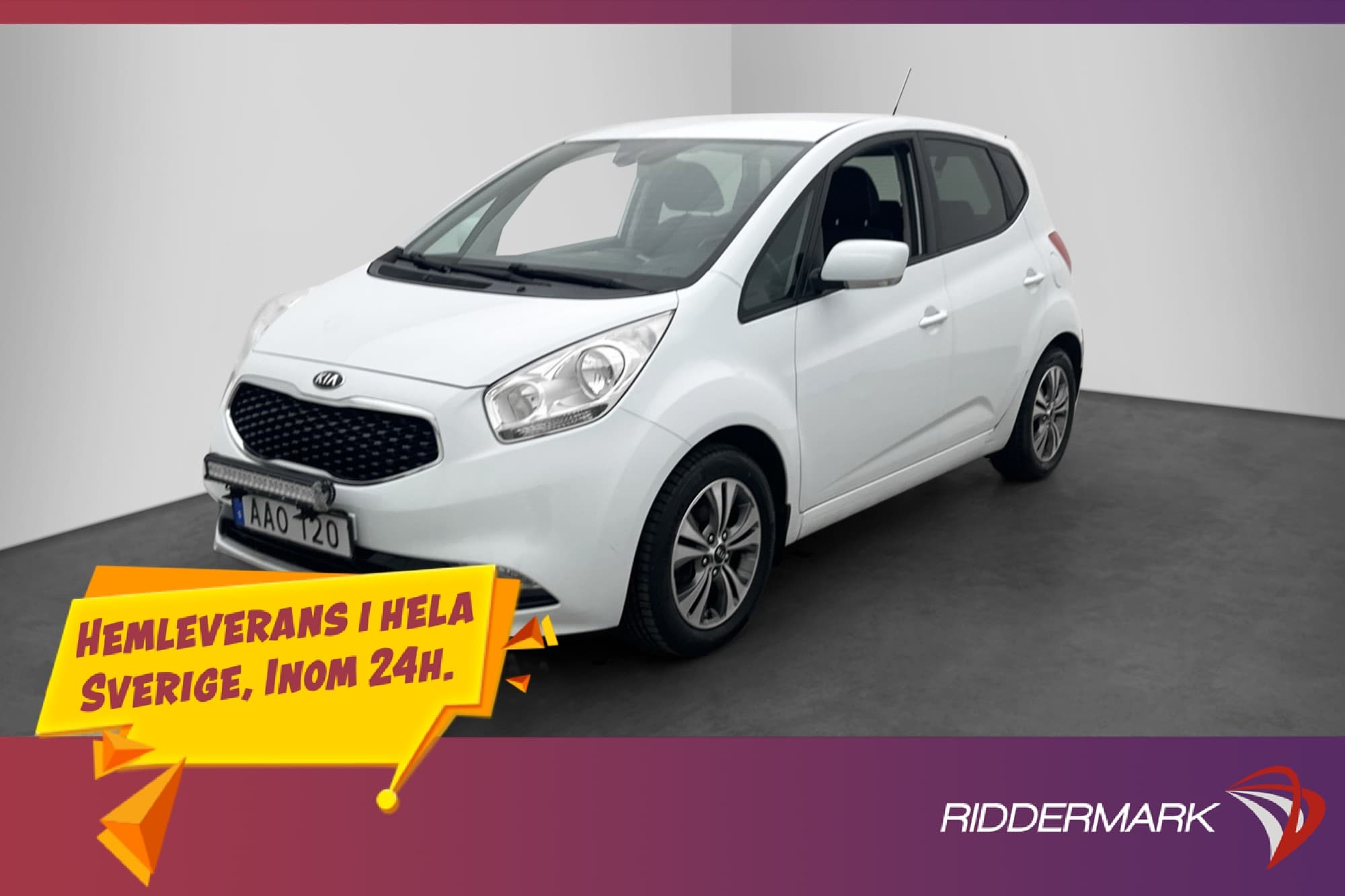 Kia Venga 1.4 CRDi 90hk Comfort Dragkrok Rattvärme Sensorer