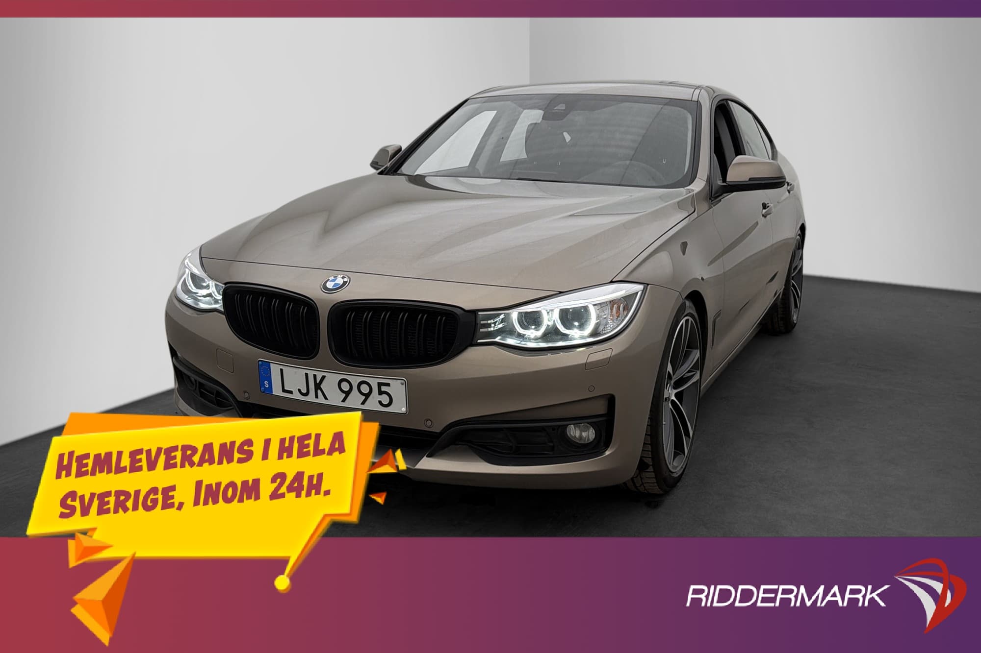 BMW 320 d xD Gran Turismo Advantage H/K HUD Skinn Navi