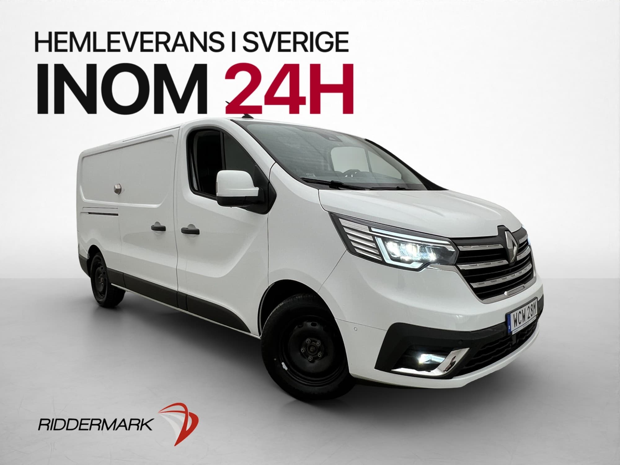Renault trafic L2 Värmare Drag LED Kamera V-Inr CAPRLAY Moms