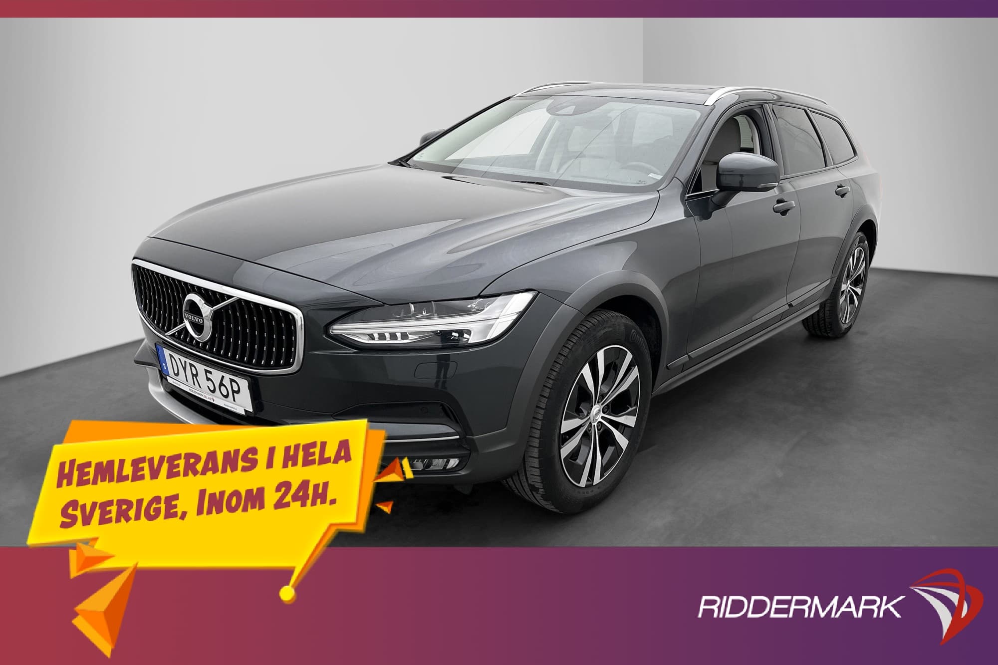 Volvo V90 Cross Country D4 AWD Advanced Värmare Pano Skinn
