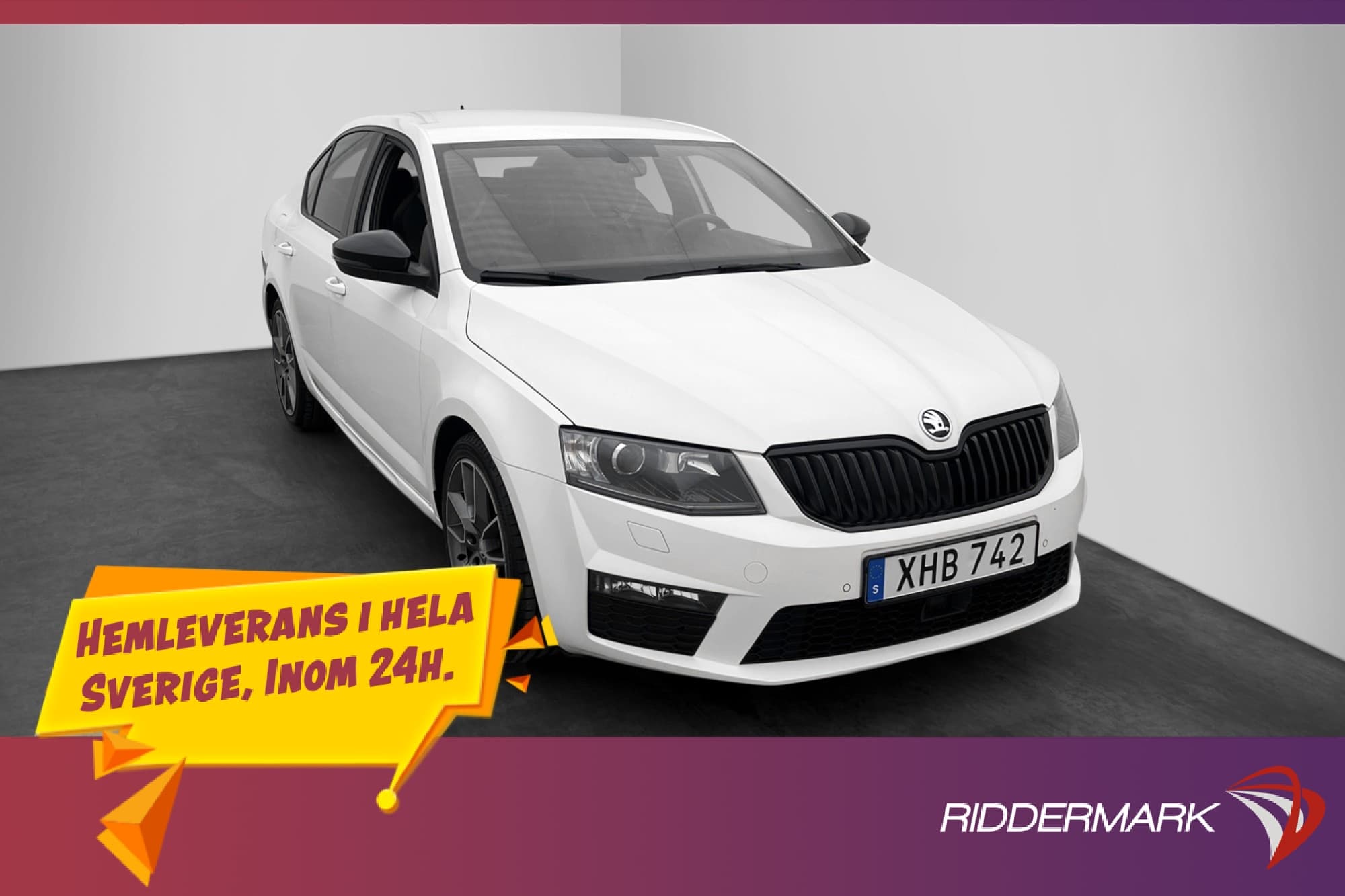 Skoda Octavia RS 2.0 TDI 184hk D-Värm GPS Kamera Skinn Drag