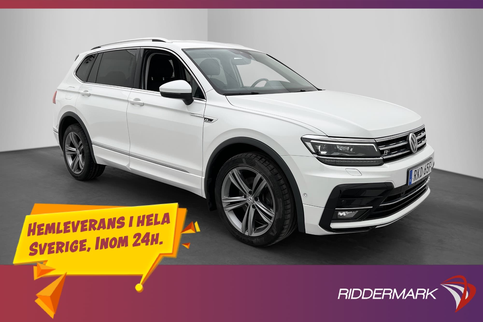 Volkswagen Tiguan Allspace TDI 190hk 4M 7-Sits Kamera Drag