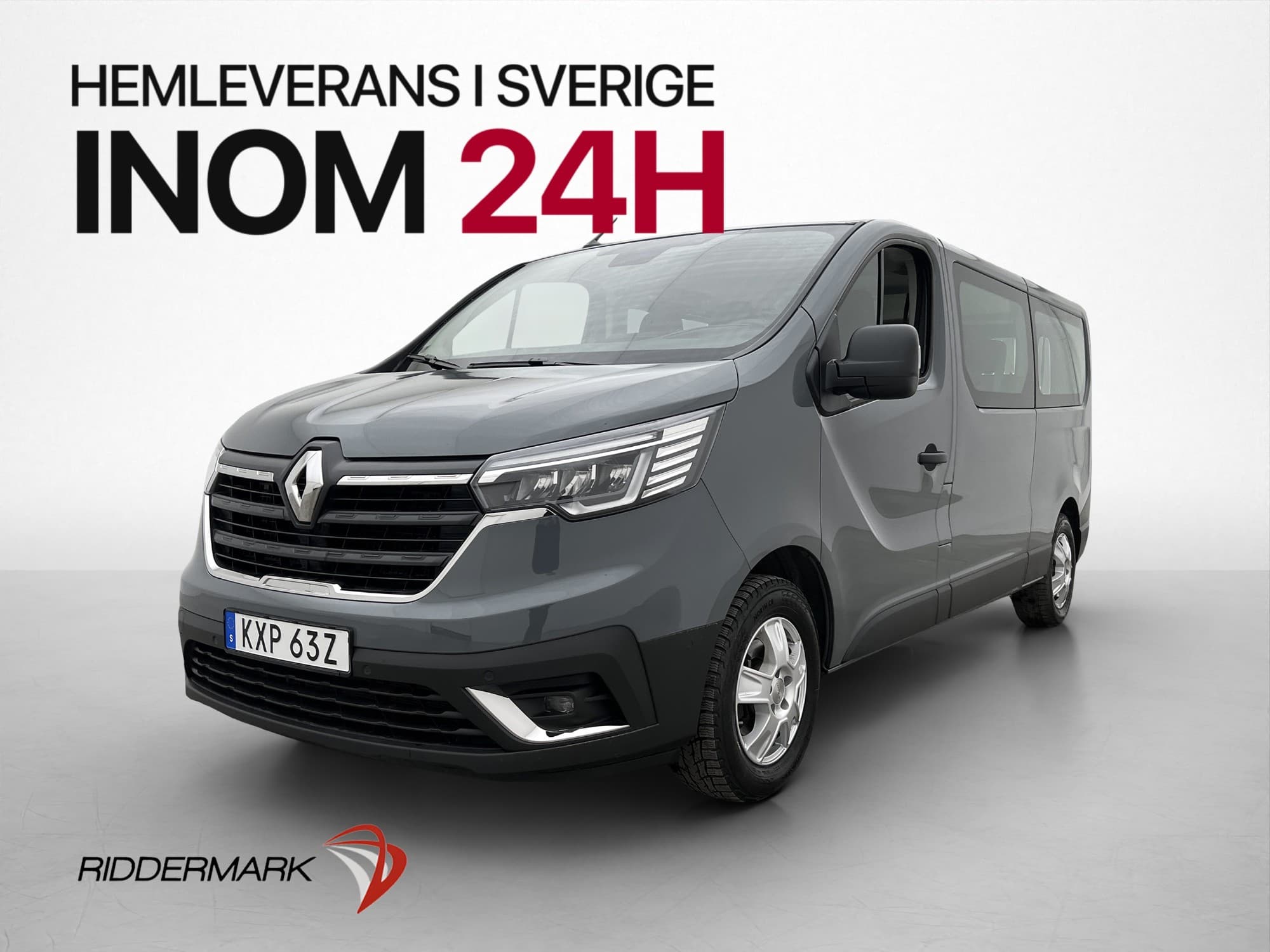 Renault trafic Grand Kombi 170hk B-Kamera Drag 9-Sits MOMS