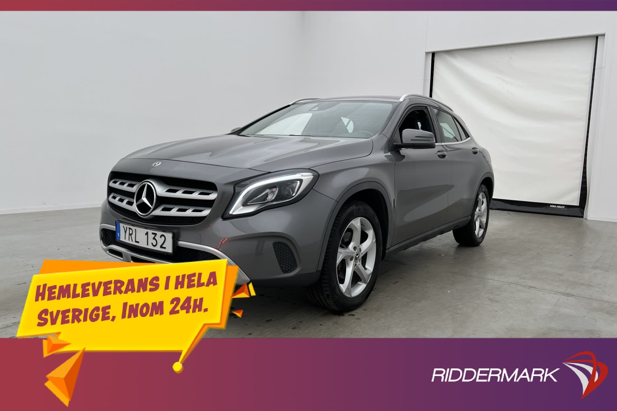 Mercedes-Benz GLA 200 d 4M 136hk M/K-Värm Drag Kamera Navi