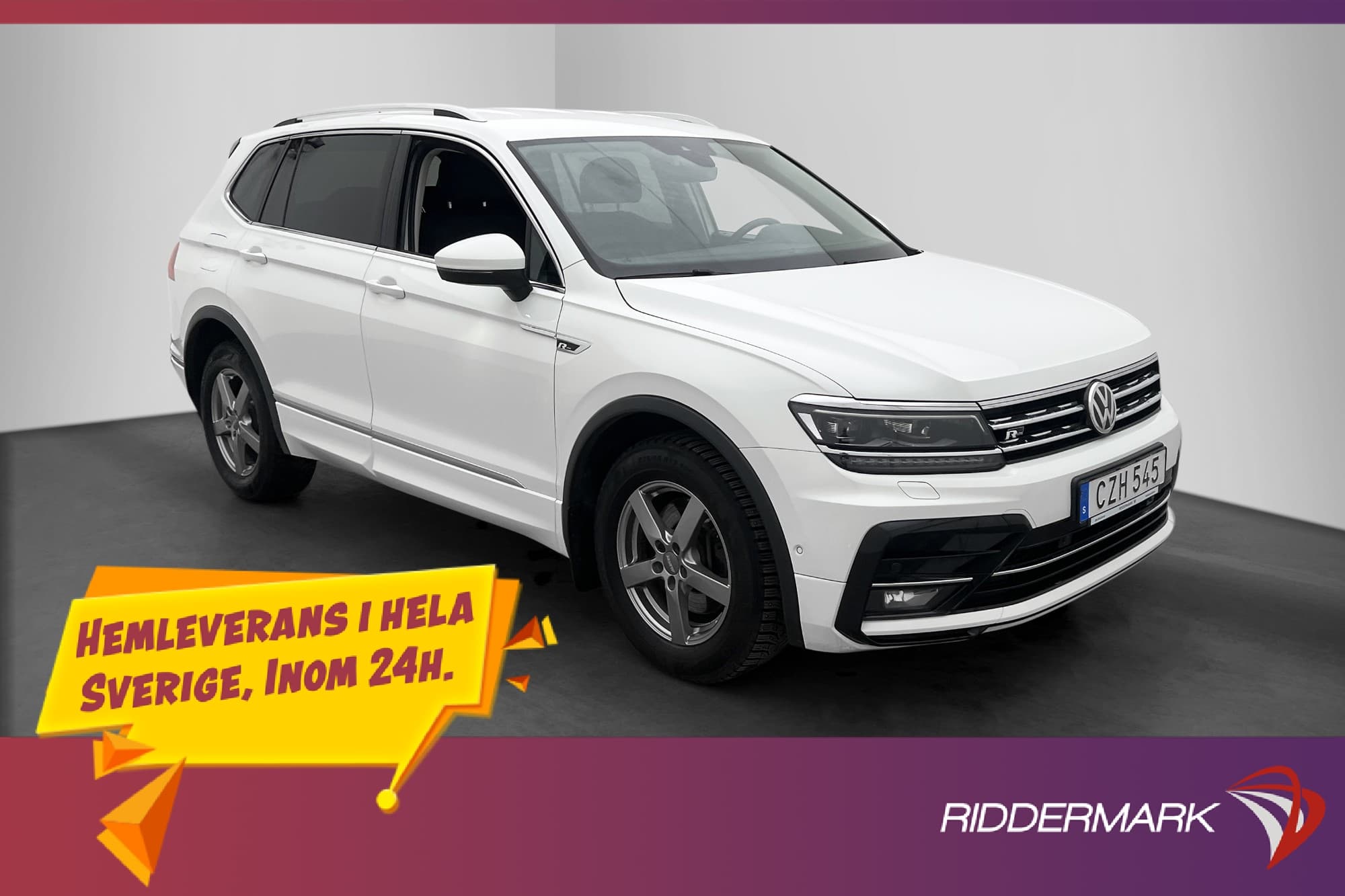 Volkswagen Tiguan Allspace 4M R-Line 7-Sits Cockpit Värmare