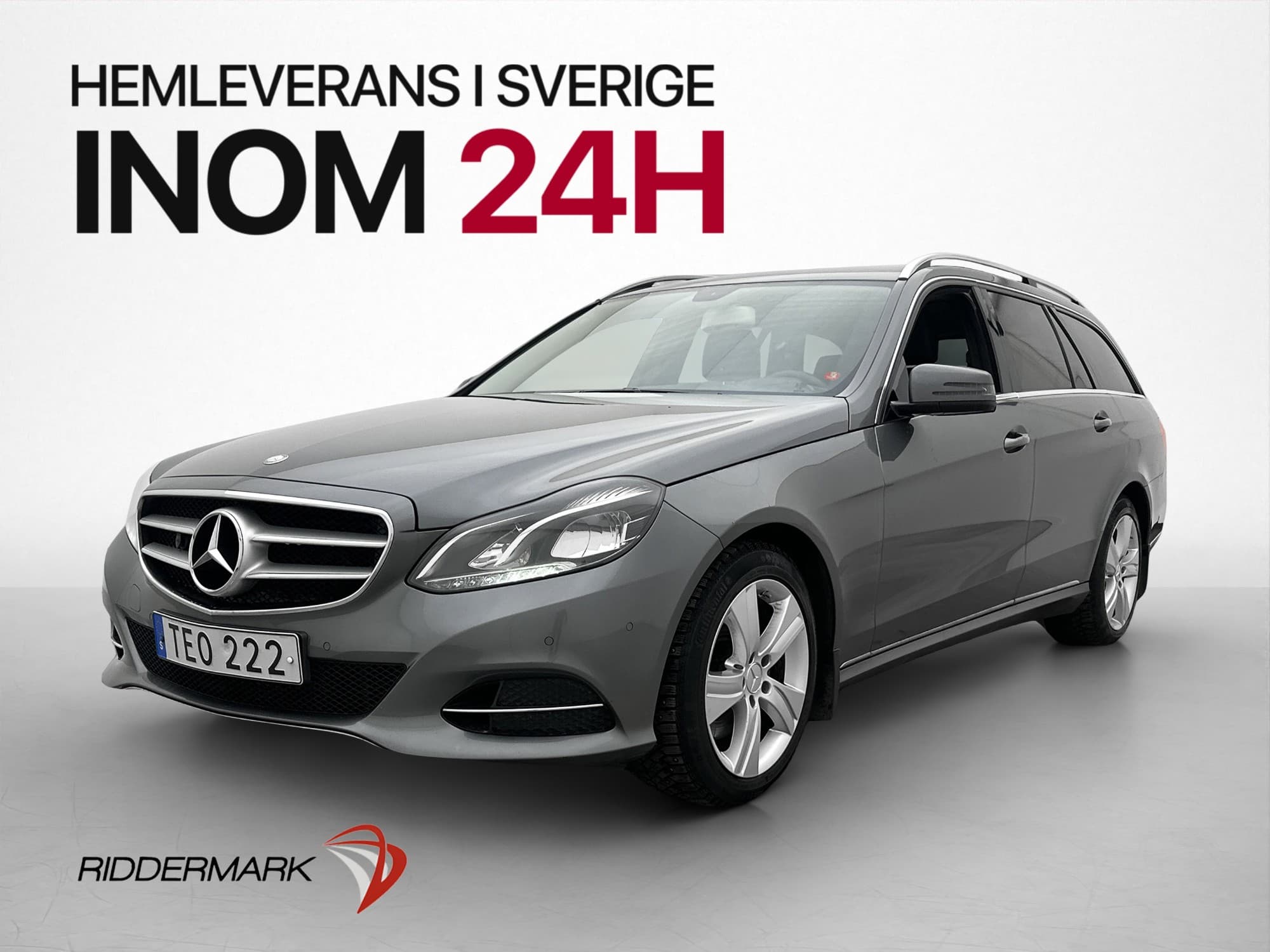 Mercedes-Benz E 220 T Avantgarde Halvskinn LED Sensorer Drag