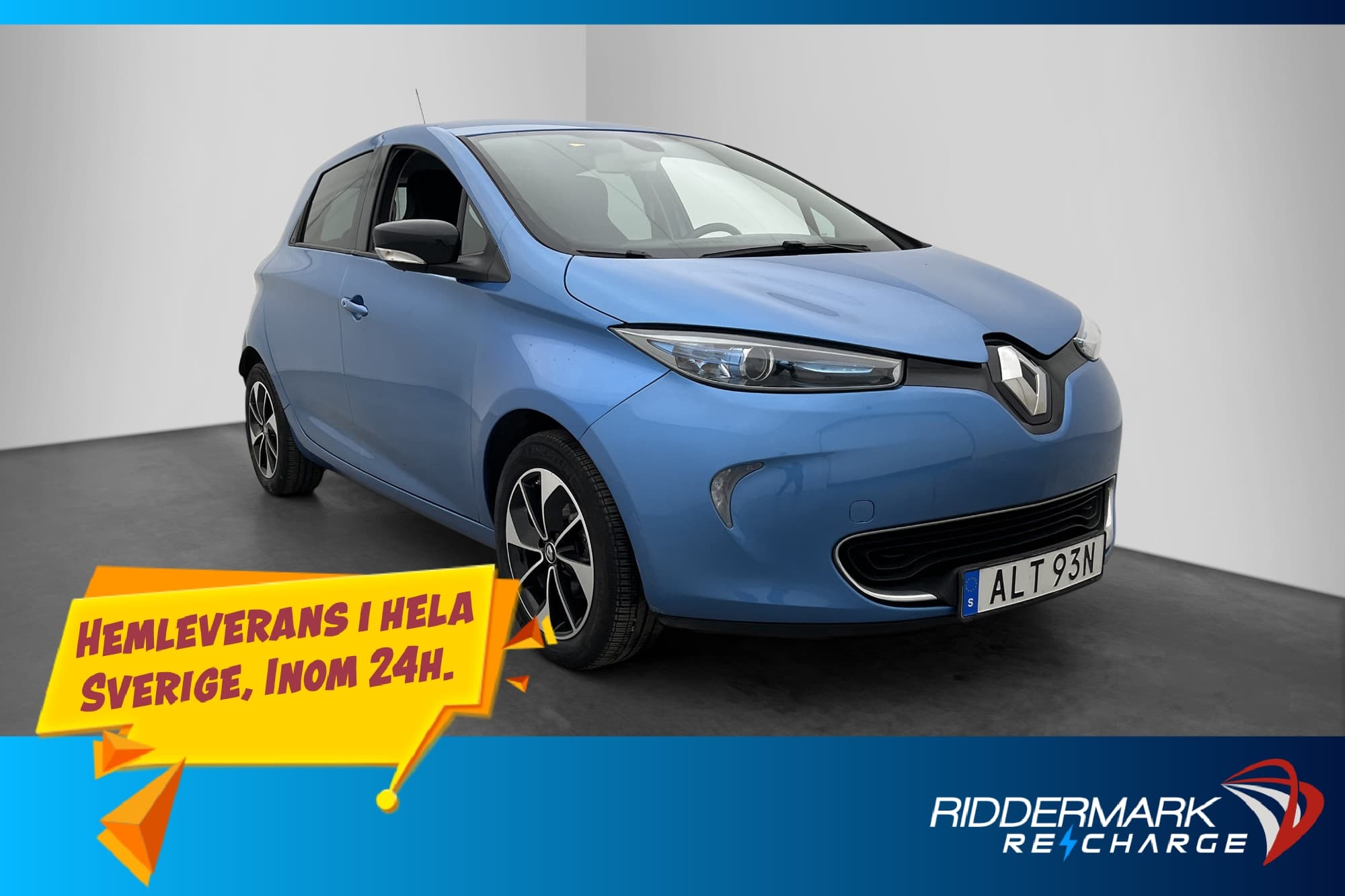 Renault Zoe R110 hk 41 kWh Intens BKam Navi Friköpt Batteri