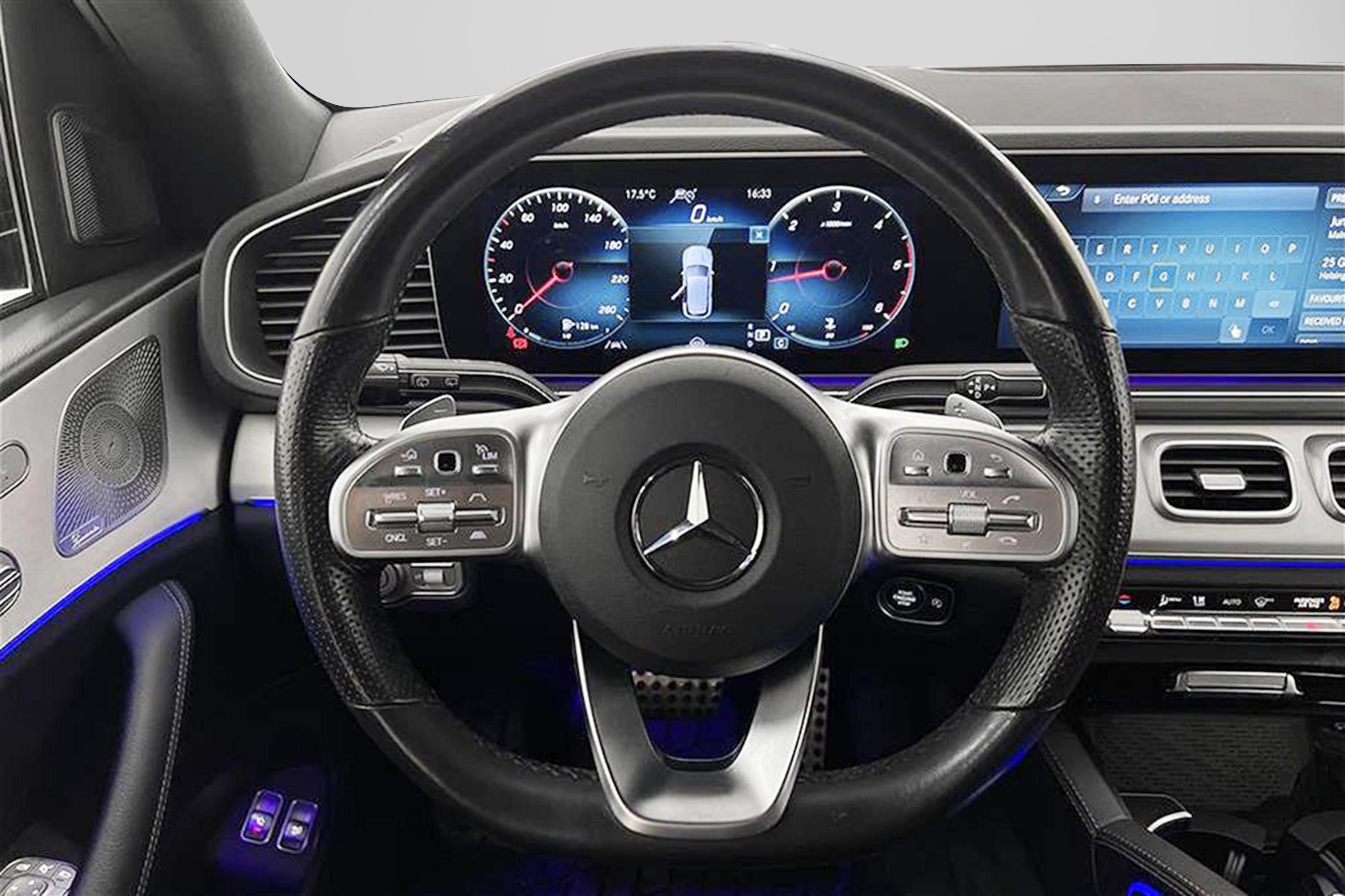 Mercedes-Benz GLE 400 330hk 4M AMG D-Värm Burmester 360° GPSinteriör