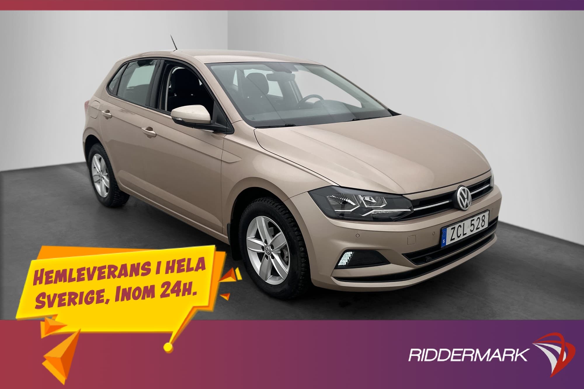 Volkswagen Polo 1.0 TSI P-Sensorer A/C Låga Mil 1 Brukare