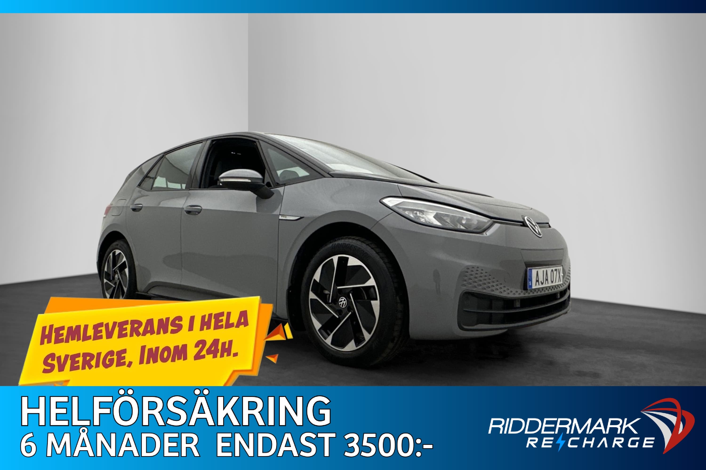 Volkswagen ID.3 Pro Performance 204hk CarPlay Navi MOMS