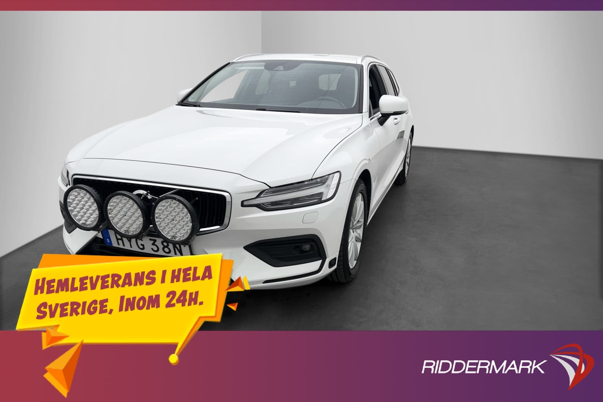 Volvo V60 B4 Advanced VOC Värmare H/K Kamera Drag Navi BLIS