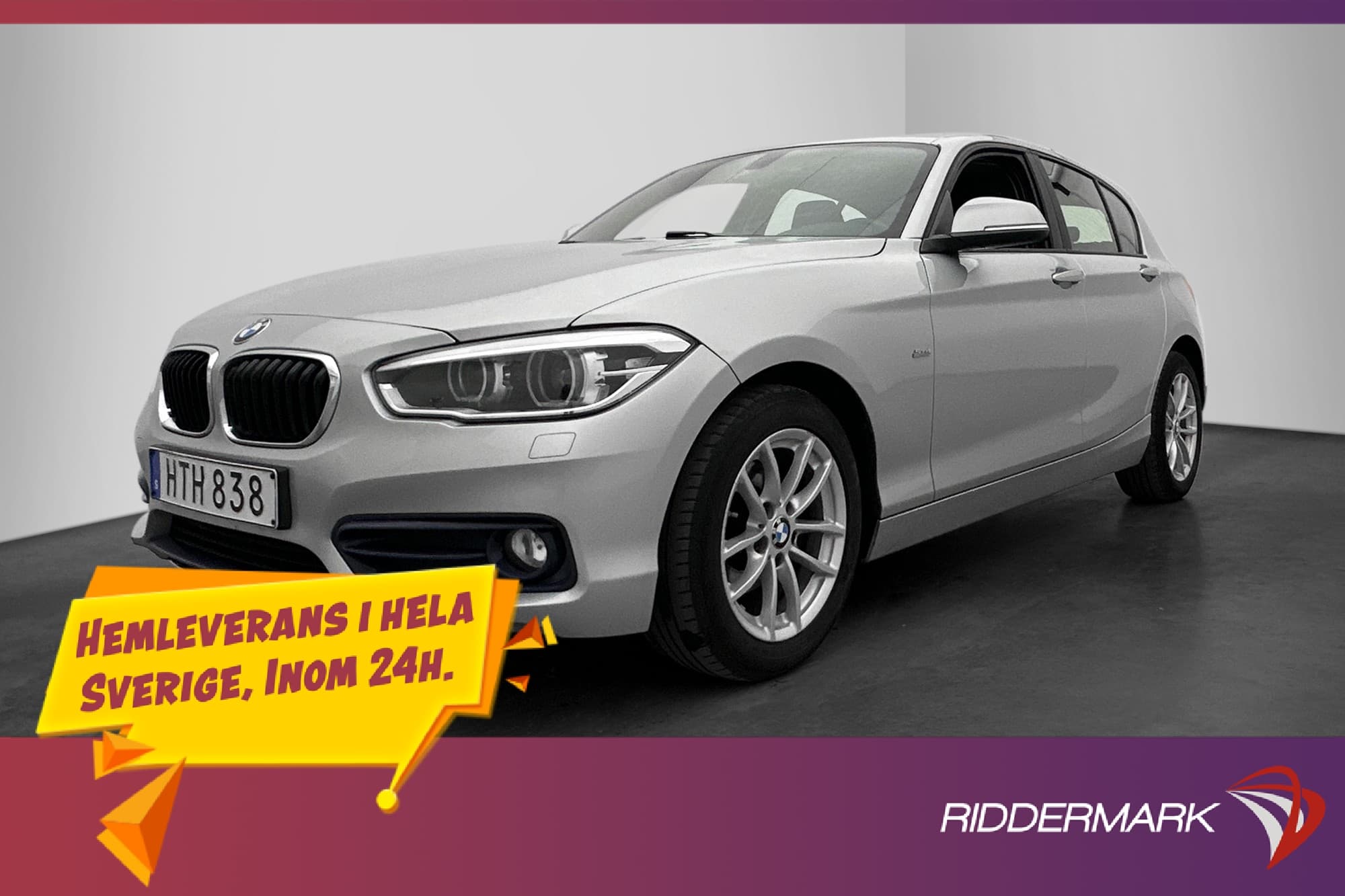 BMW 116 d Sport line P-Sensorer Farthållare Två-Brukare