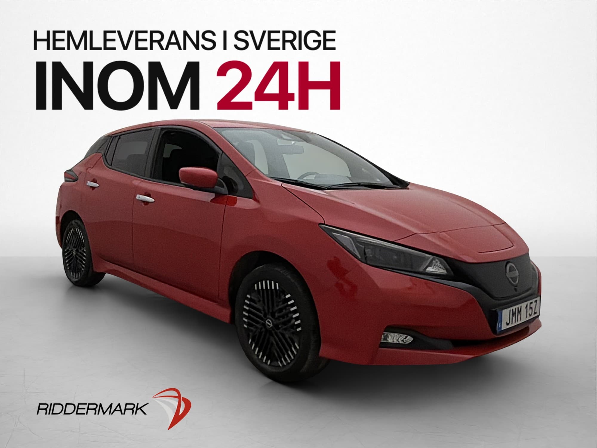 Nissan Leaf e+62 kWh Värmare Keyless Rattvärme 360° kamera